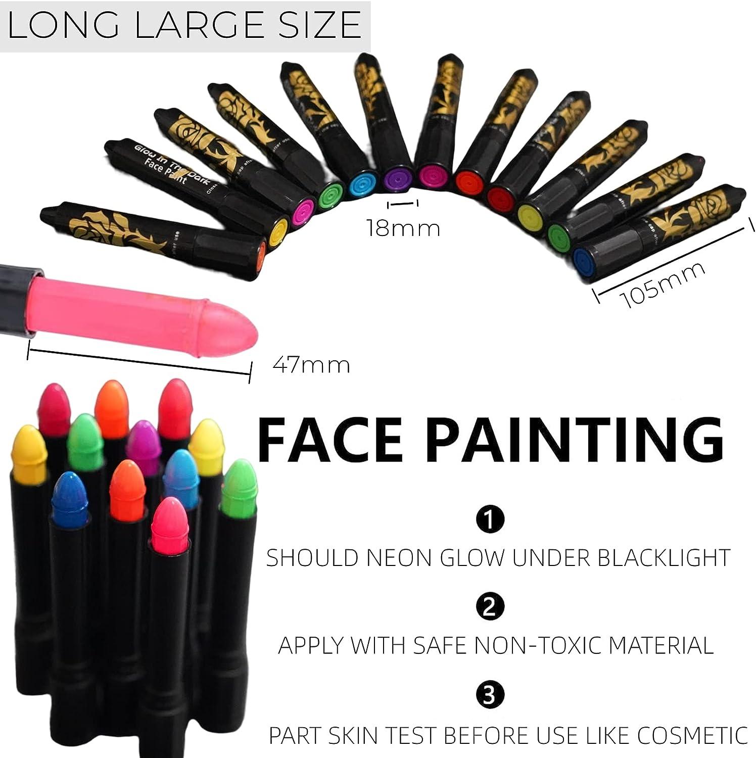 Easy Face Paint Crayons - Non-Toxic Face Painting