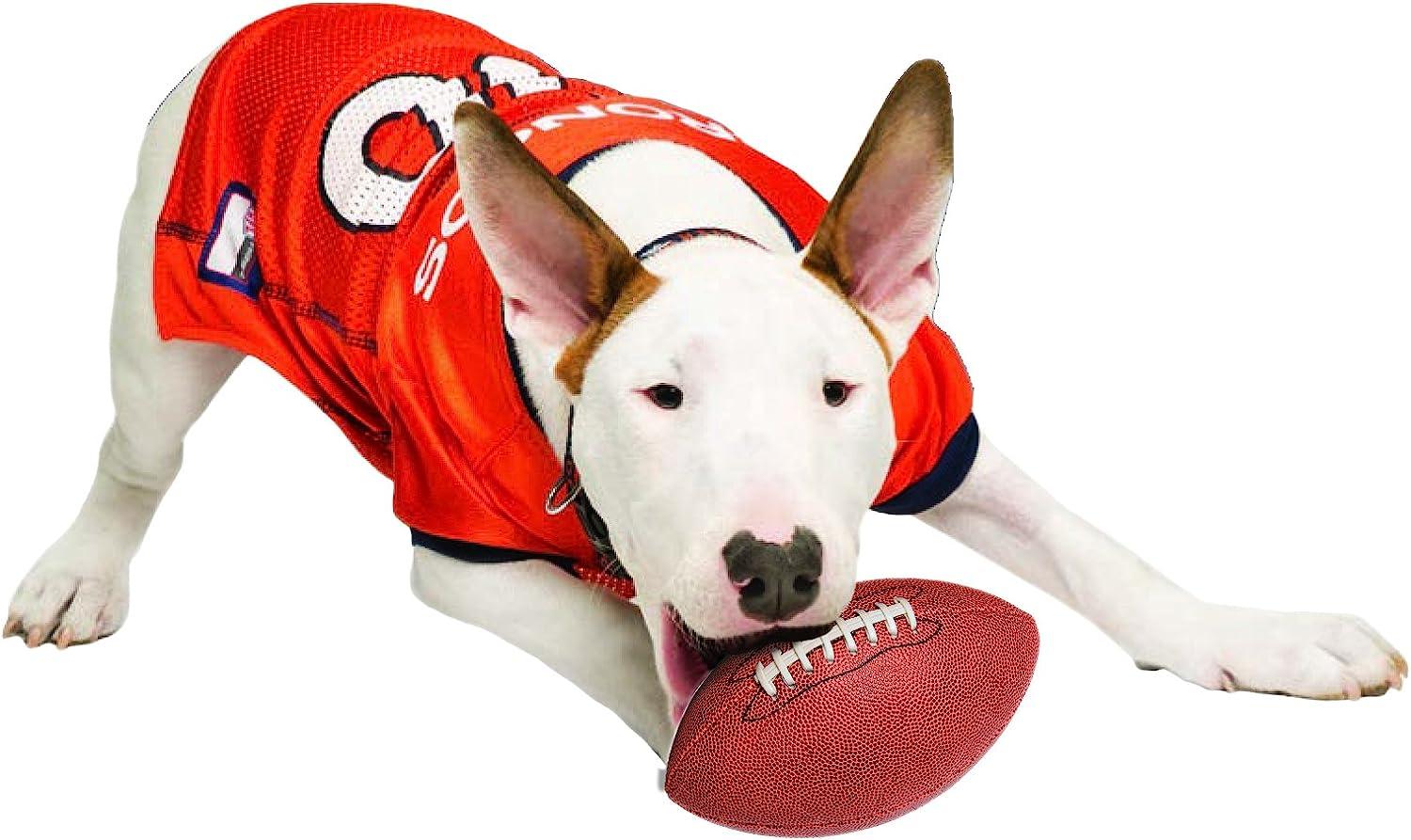 NFL Denver Broncos Dog Jersey, Size: Medium. Best Football Jersey Costume  for Dogs & Cats. Licensed Jersey Shirt.