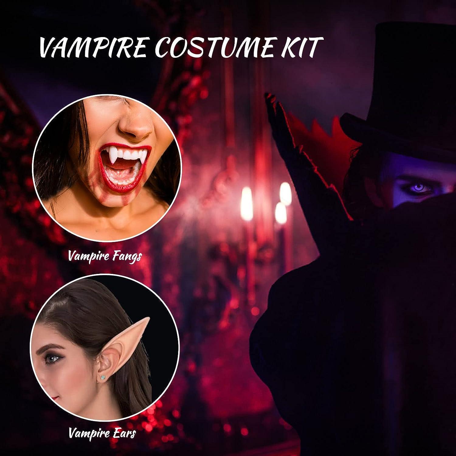 Adult Kids Halloween Party Costume Vampire False Teeth Fangs