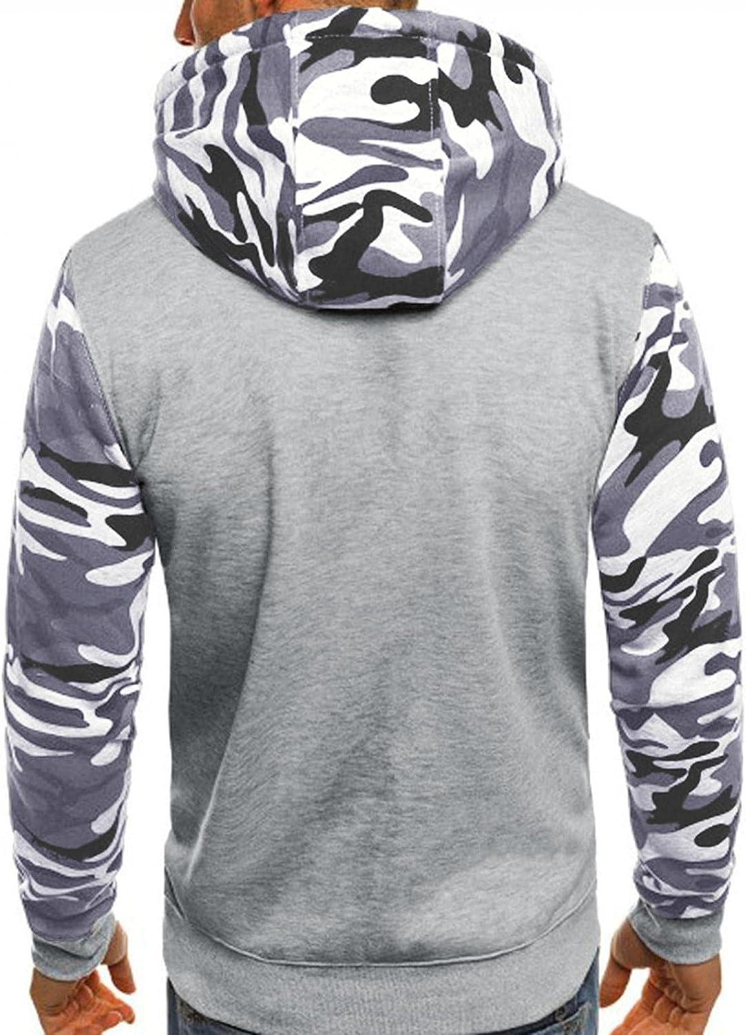 New Hoodie Sweatshirt Mens Hip Hop Pullover Hoodies Streetwear Casual  Fashion Clothes Colorblock Hoodie Cotton