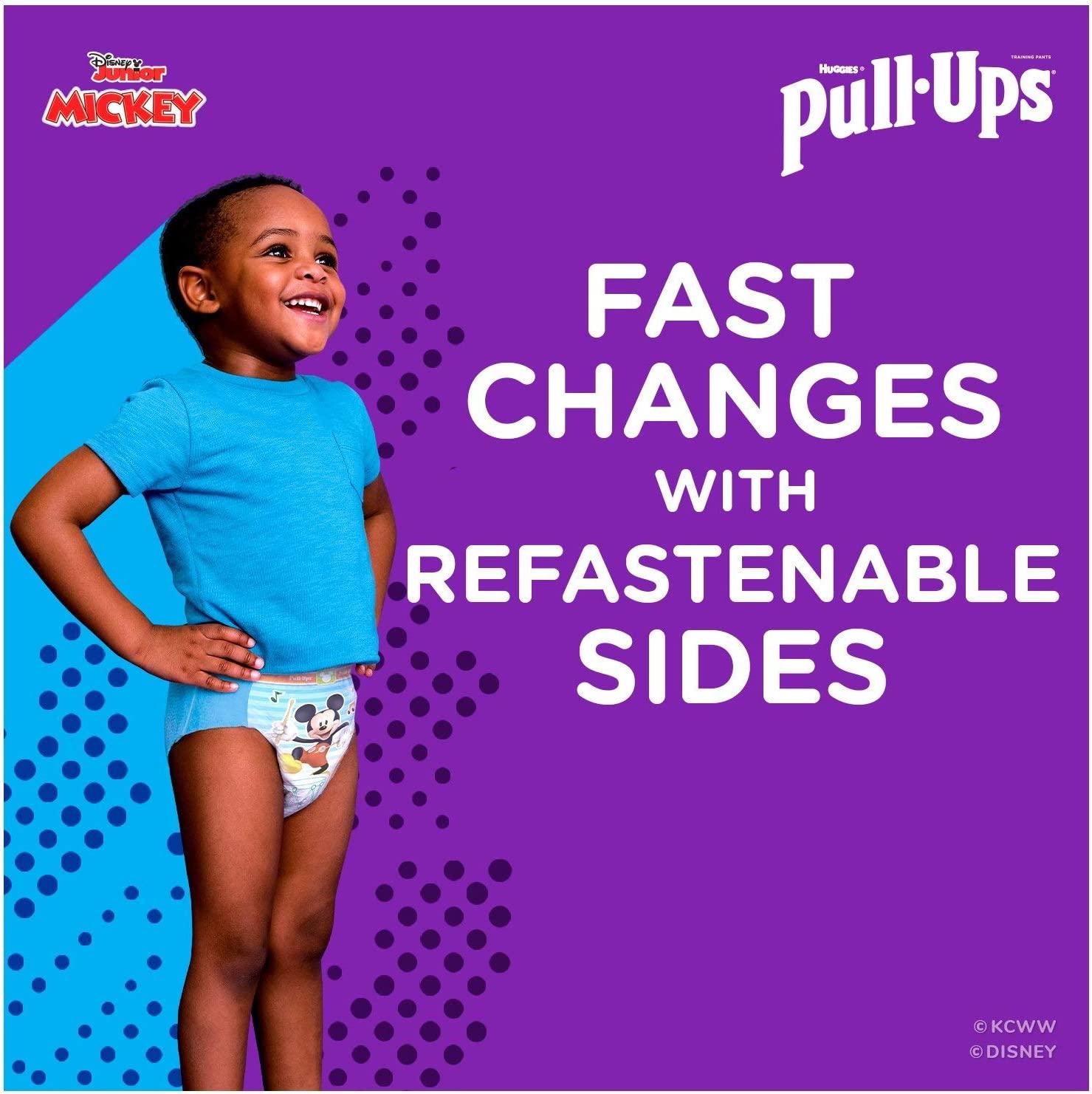  Pull-Ups Learning Designs for Girls Potty Training Pants, 3T-4T  (32-40 lbs.), 22 Ct. (Packaging May Vary) : Baby