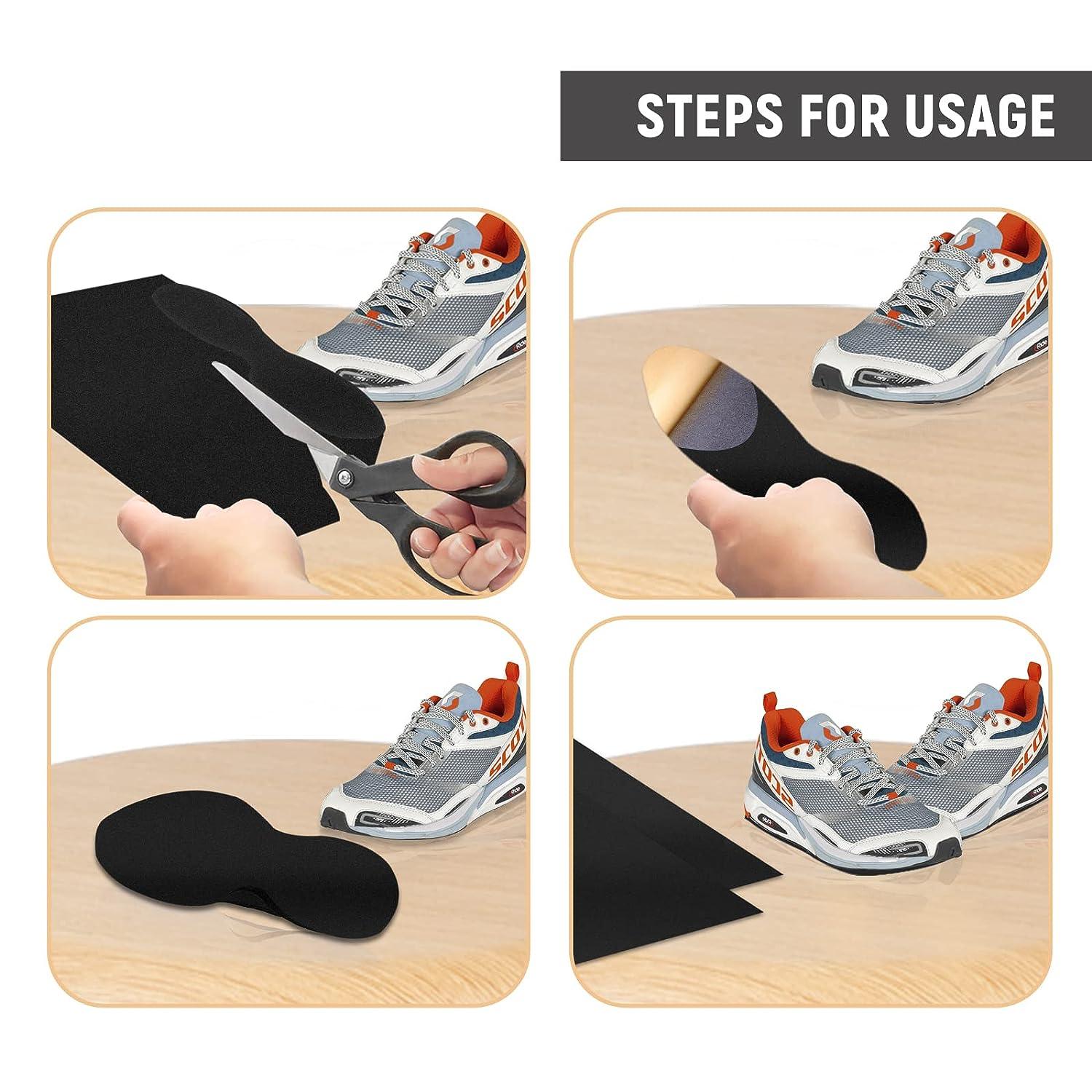 Shoe Goo alternative - Stick & Flick Patches - Black Suede - Skate shoe  repair