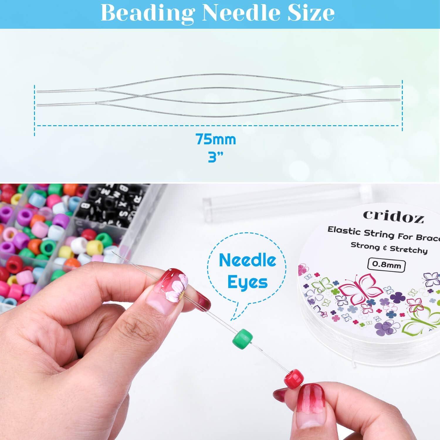 Stretchy Bracelet String 1mm Clear Bead String Strong Elastic String  Stretch Cords for Bracelet Invisible Elastic Cord for Bracelet Clear  Elastic Bead