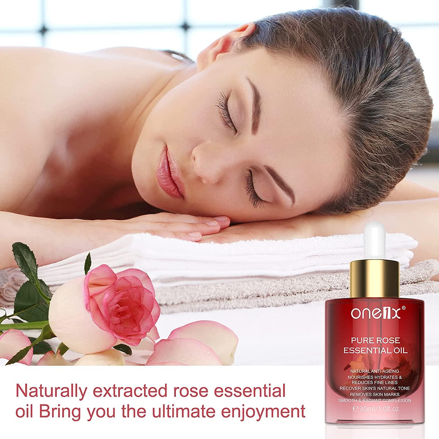 30ml Pure and Natural Rose Essential Oils for Diffuser for Home