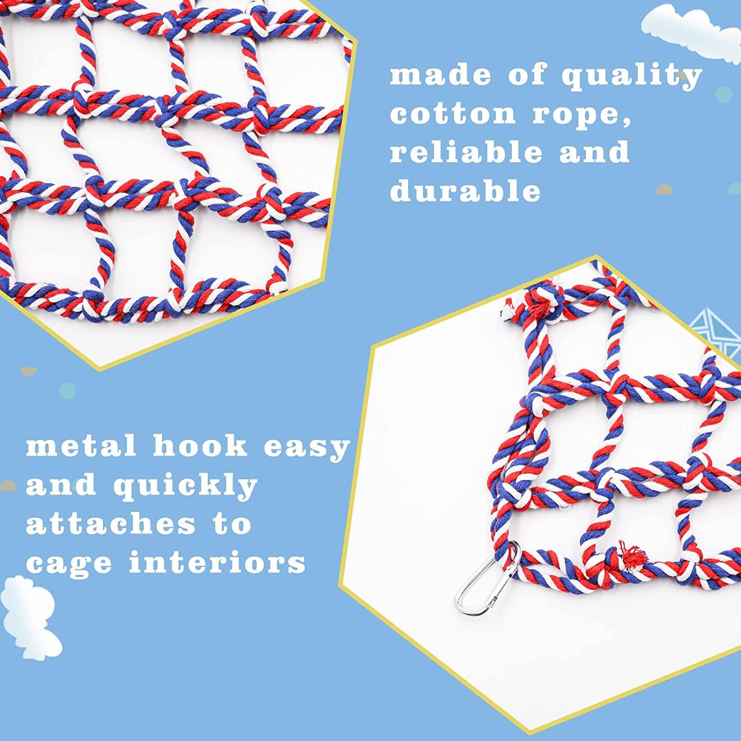 How to make a rope net 