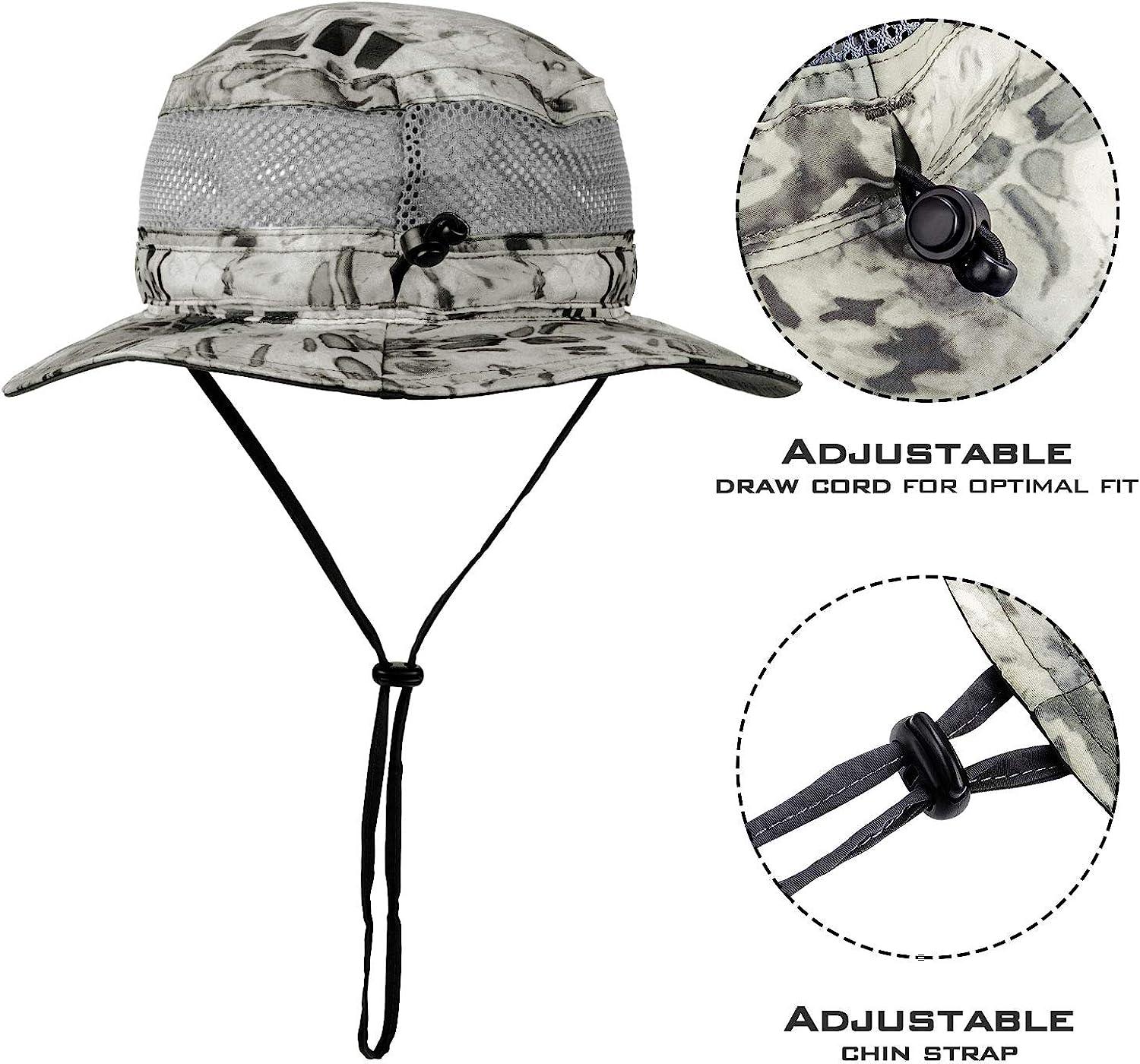 KastKing Sol Armis UPF 50 Boonie Hat - Sun Protection Hat, Fishing