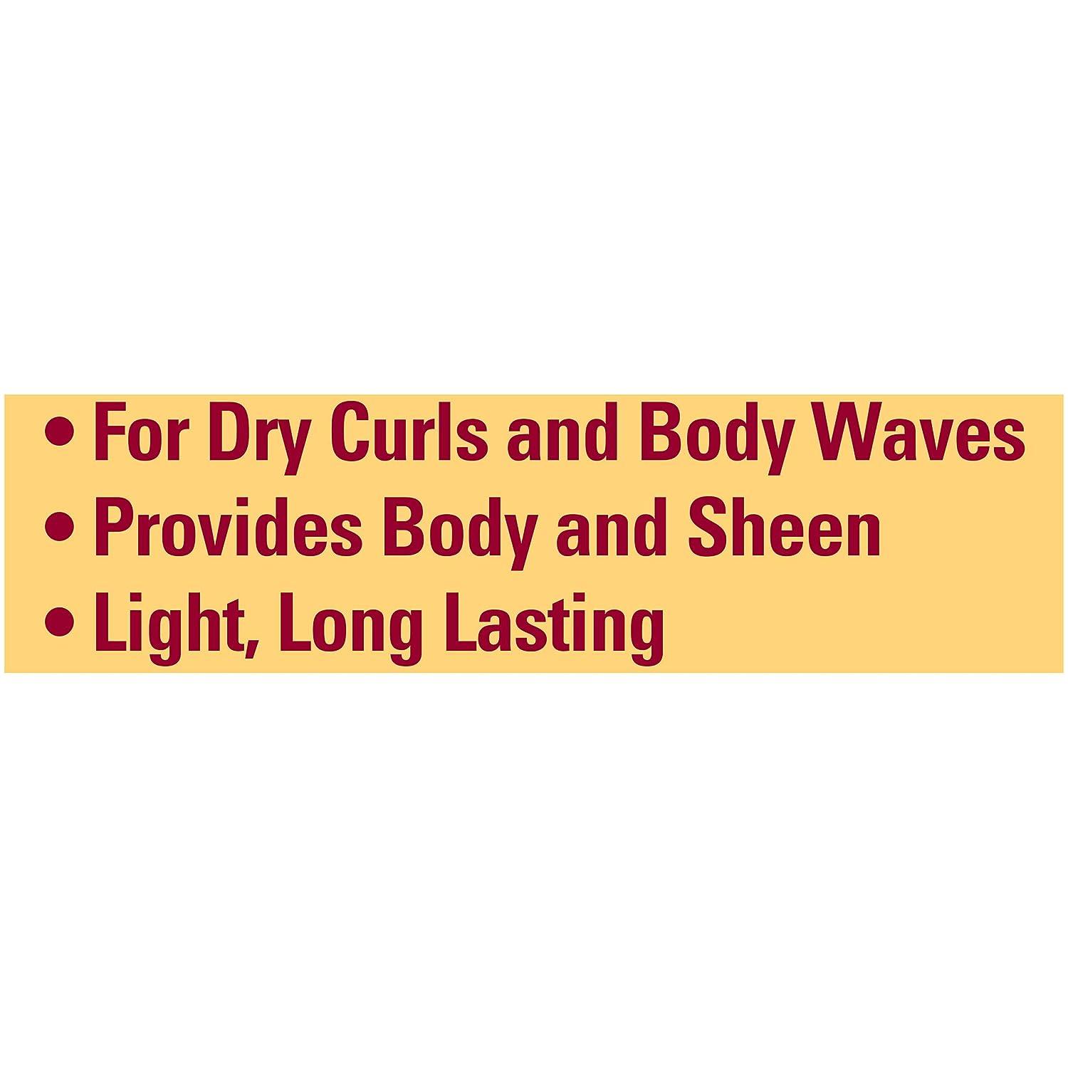 Softsheen Carson Care Free Curl Gold Hair & Scalp Spray Long Lasting 16 fl  oz