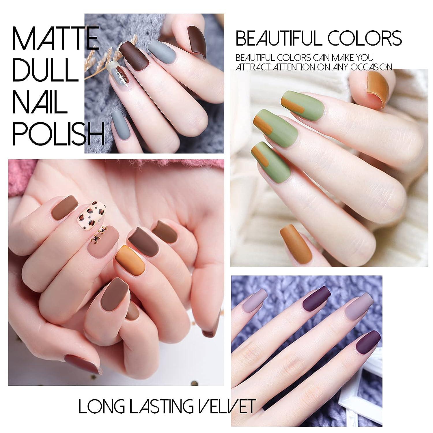 Matte Nail Ideas - 200+ Matte Nail Polish Ideas, Matte Nail Art Designs -  YouTube