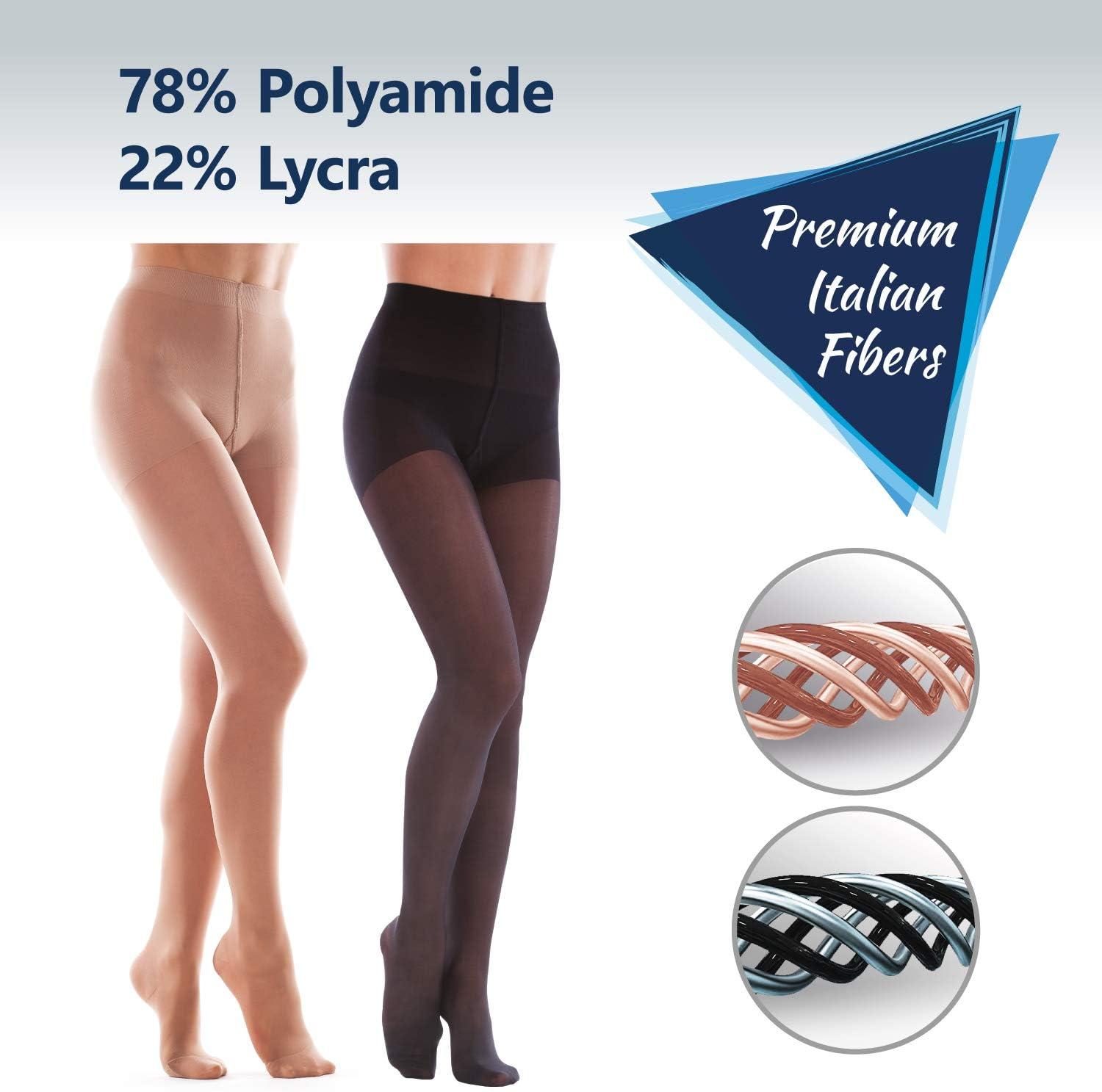 Compression Medical Tights with a Compression Force of 16-18 mmHg