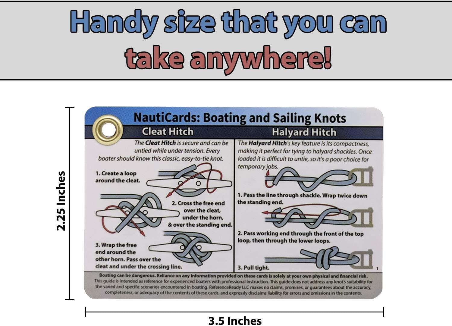 ReferenceReady Nautical Knot Tying Kit for Boaters and Sailors, Hardware -   Canada