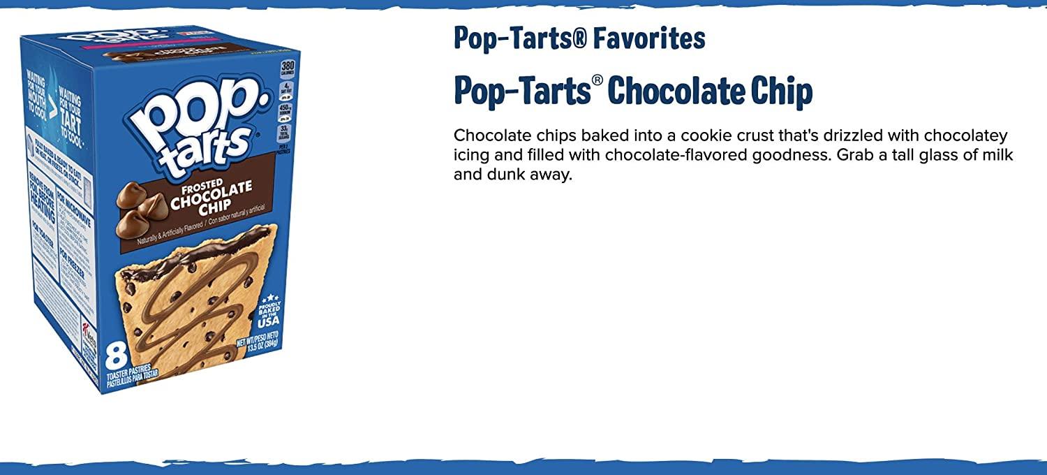 Kellogg's Pop-Tarts Chocolate Chip