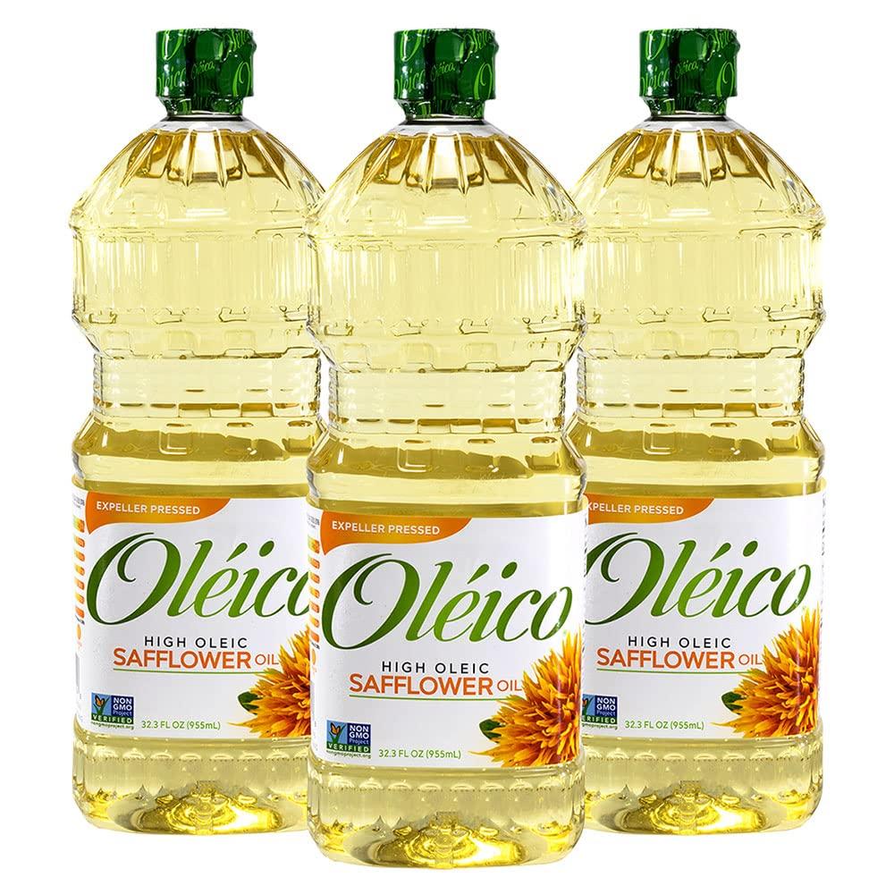 Ol ico High Oleic Safflower Oil 32.3 fl oz (pack of 3)