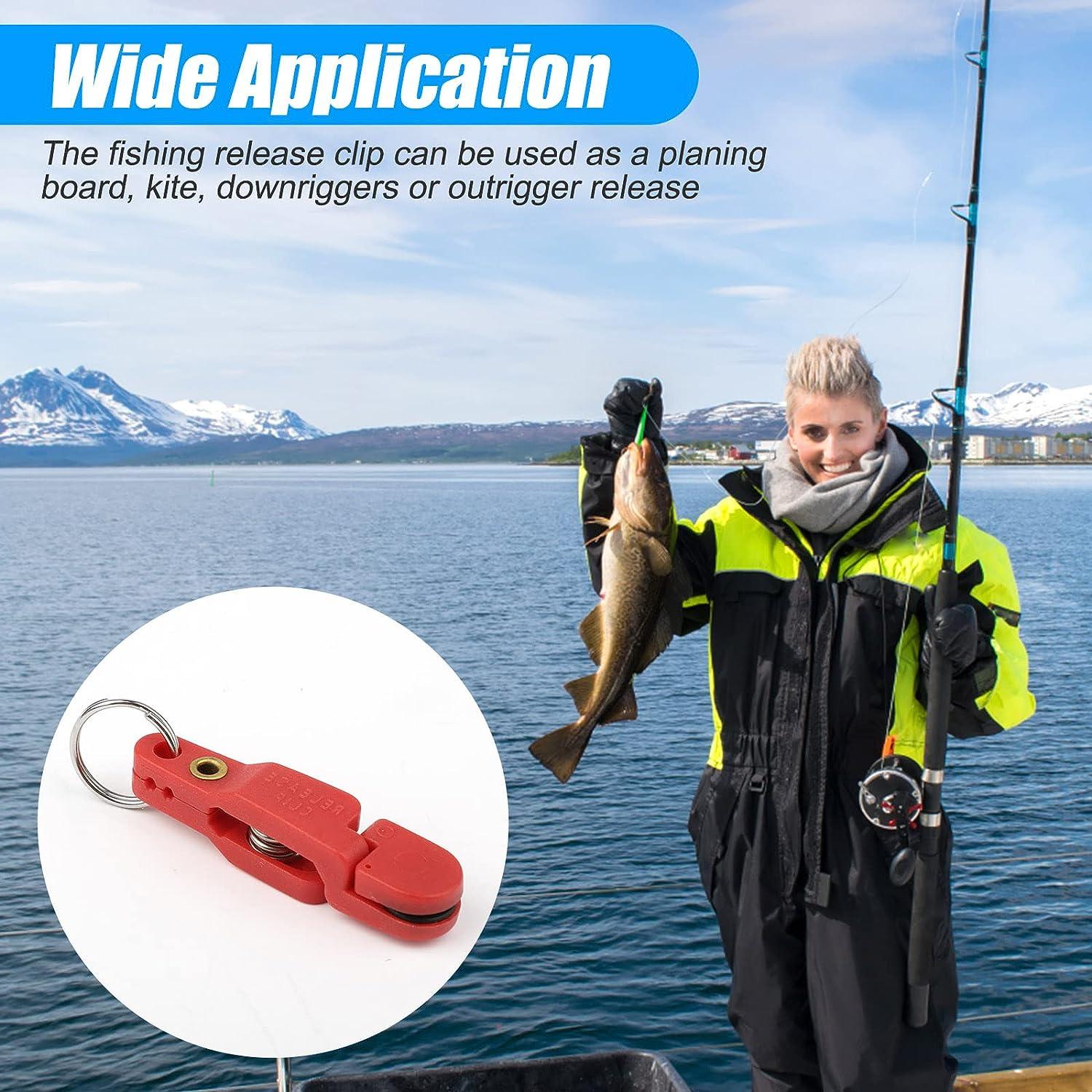 KampTrade Fishing Outrigger Release Clip Anti Fouling for Planer