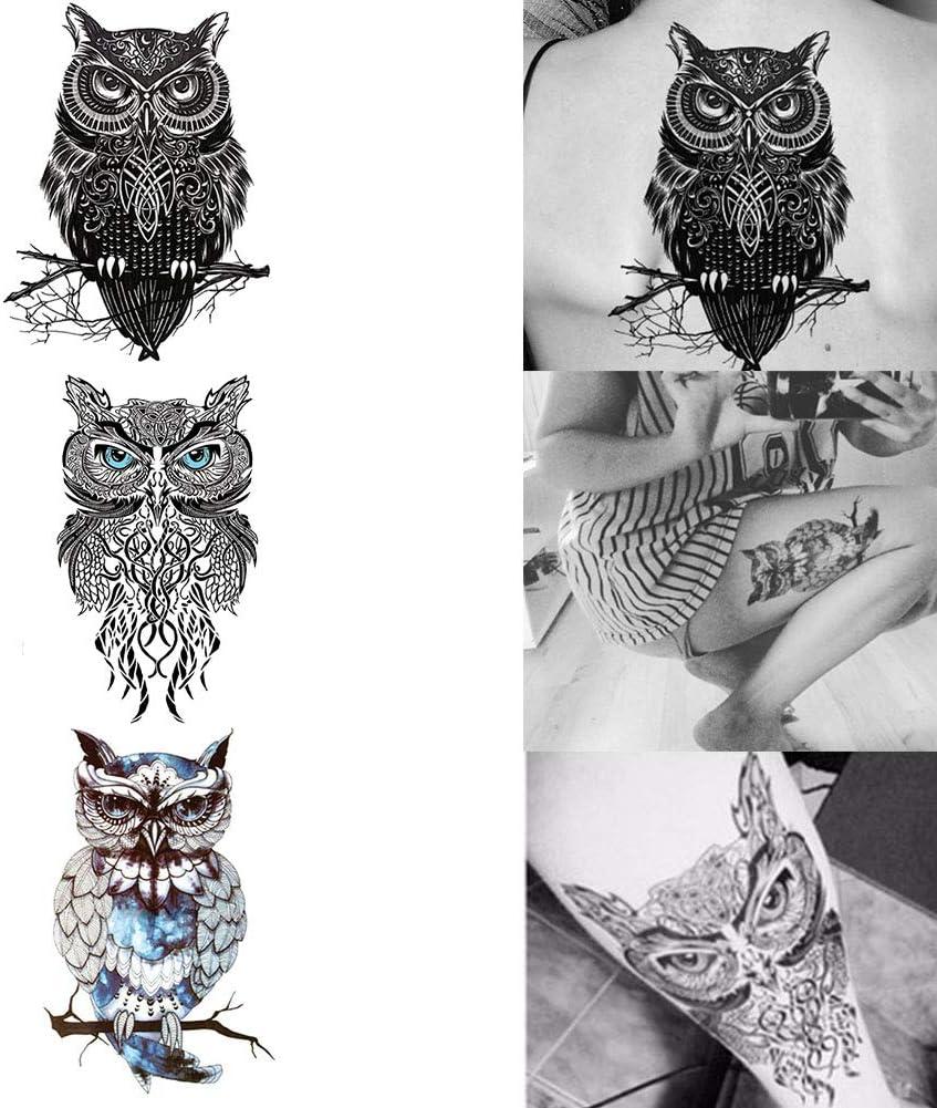 owl tattoos arm