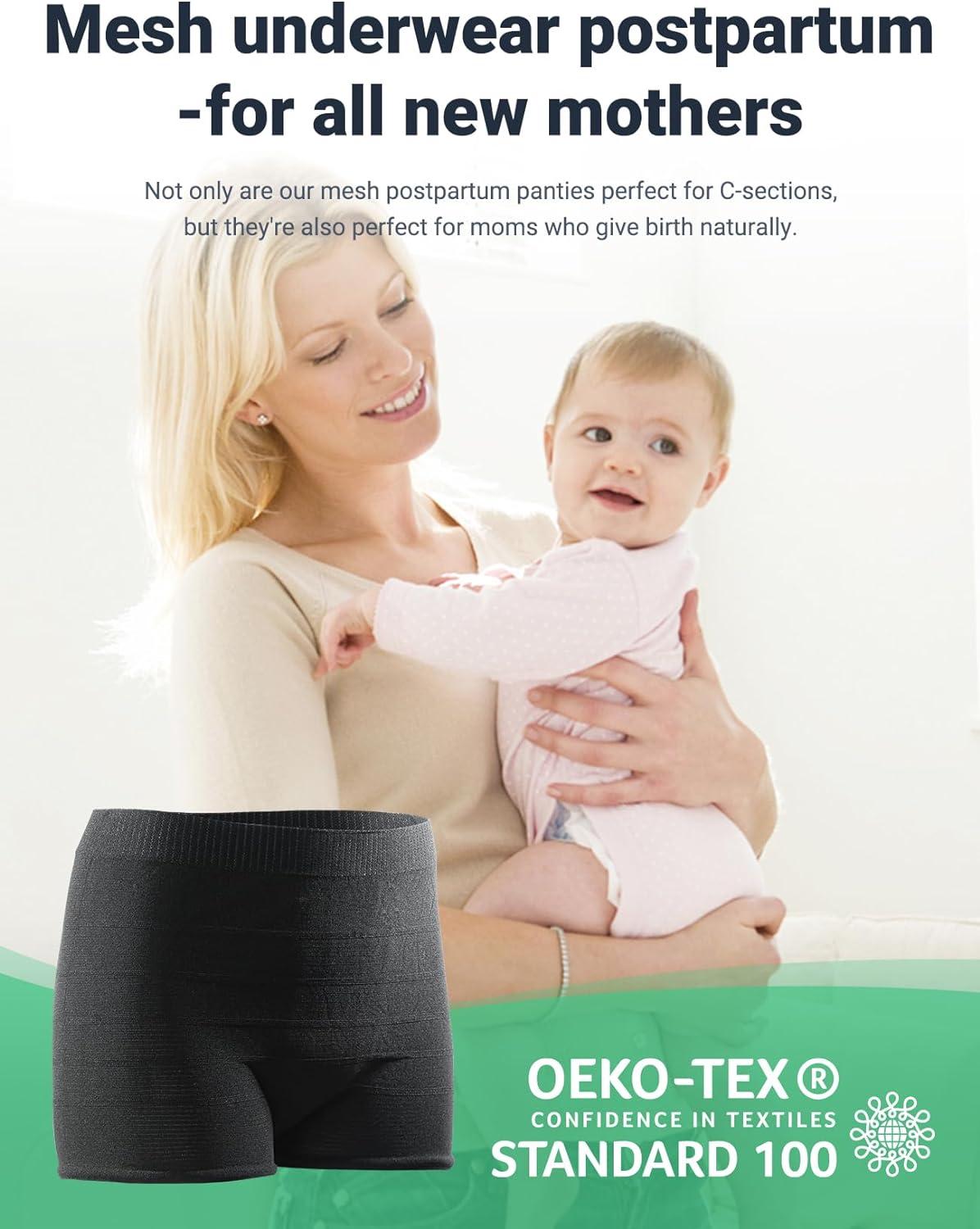 Carer Maternity Knickers 4 Pcs Disposable Pants Postpartum