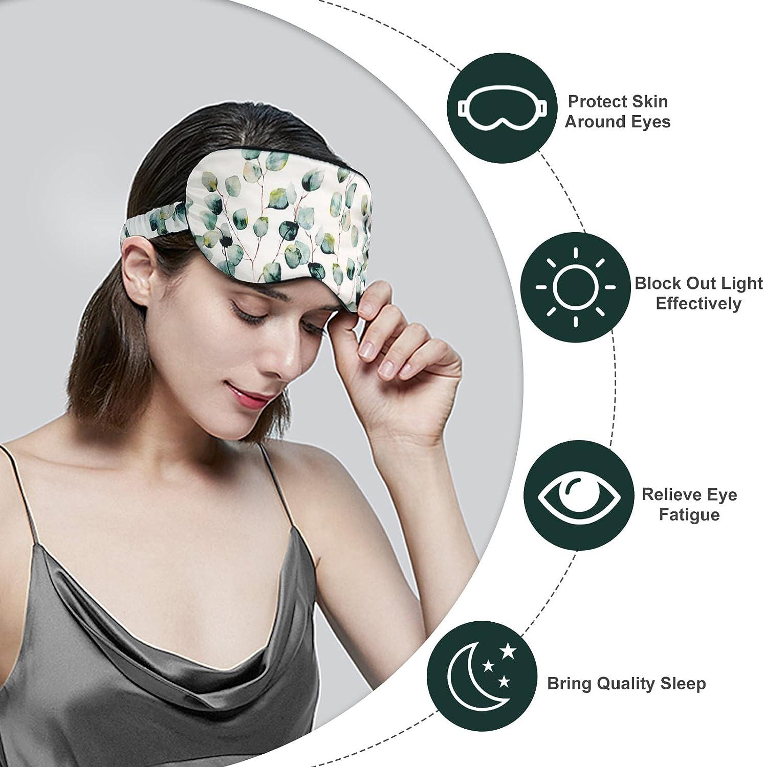 Olesilk Sleep Mask Silk Eye Mask & Blindfold 100% Mulberry Silk Filling –  OLESILK