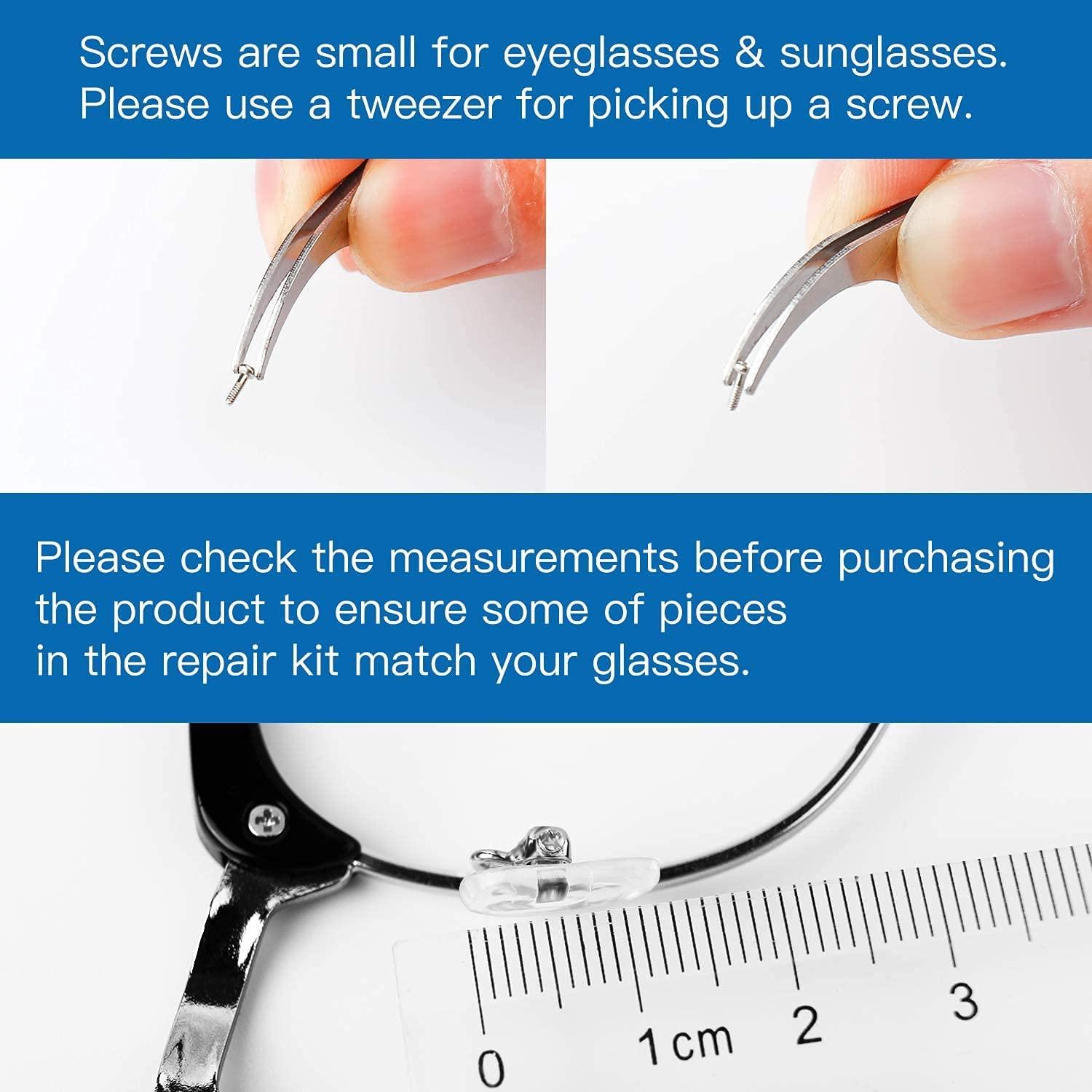 Magnetic Eye Glass Repairing Kit Sunglasses Eyeglass Repair Kit With Eyeglass Screwsinclude 10 