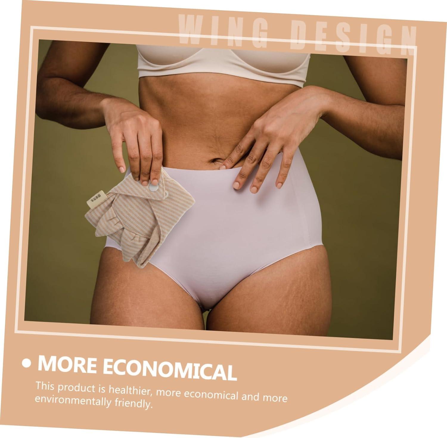 High Waist Period Undies for Winged Pads