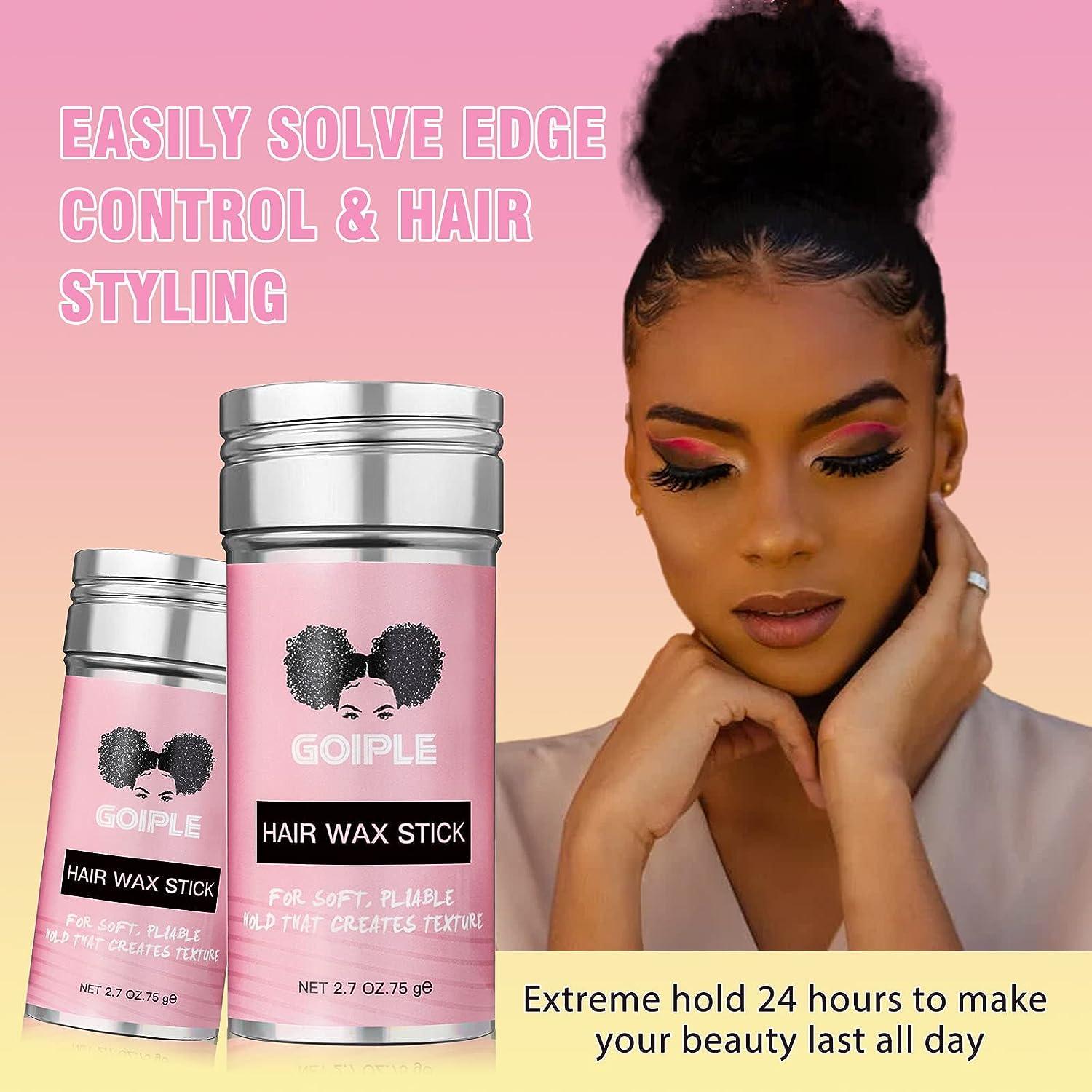 You won't go wrong with a hair wax stick, beauties.🥰  You won't go wrong  with a hair wax stick, beauties.🥰 It helps lay down your wigs so well.❤️❤️  Watch how she