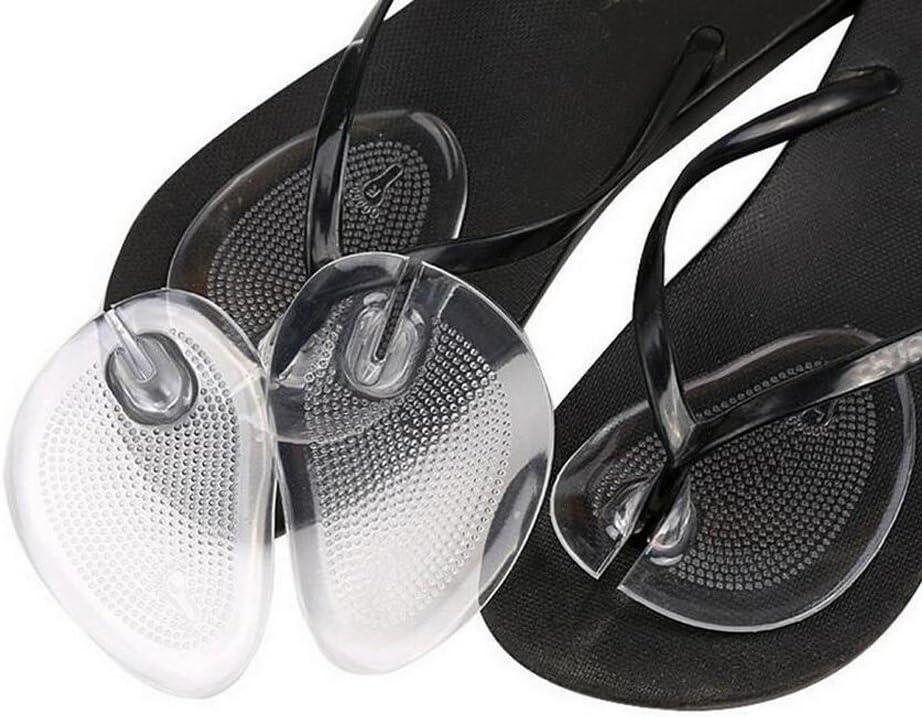 5 Pair Silicone Thong Sandal Toe Protectors-Sandal Flip-Flop Gel Toe Guards  Cushions Thong Protectors