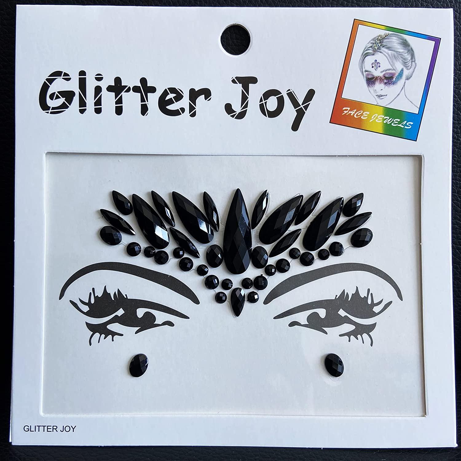 Rhinestone Facial Tattoo Sticker For Party, Face Jewels Festival Makeup Eye  Jewels Stick On Rhinestone For Face, Hair, Body, Eye Black Friday