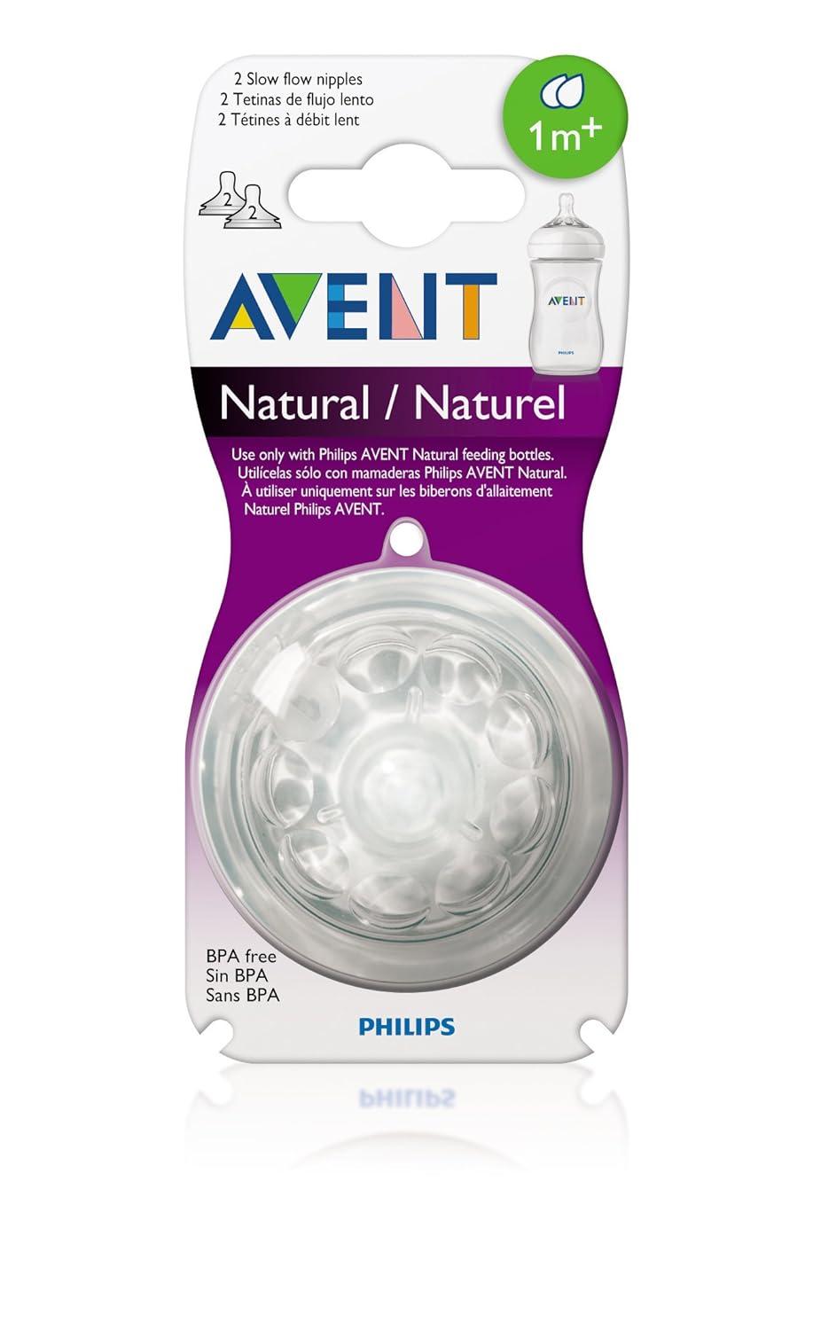 Tetina Philips AVENT FIRST FLOW Natural 0M+