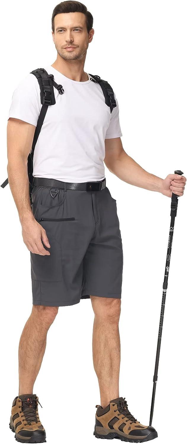 Buy Dark Grey Slim Shower Resistant Walking Trousers from Next Luxembourg
