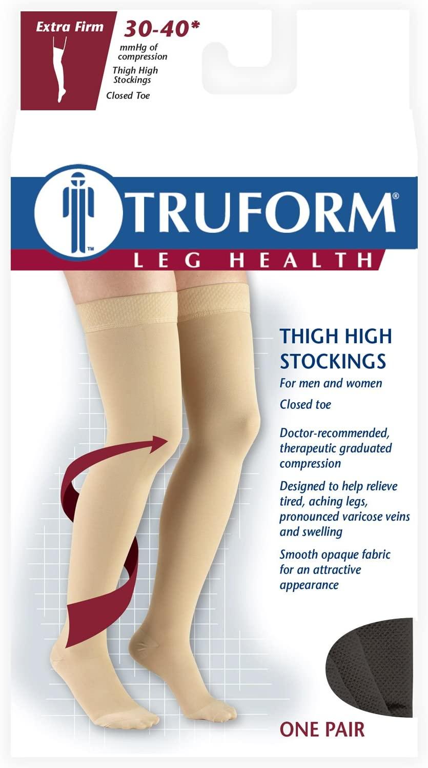 Graduated Compression Socks 30-40 mmHg Knee High Medical Varicose Vein  Stockings