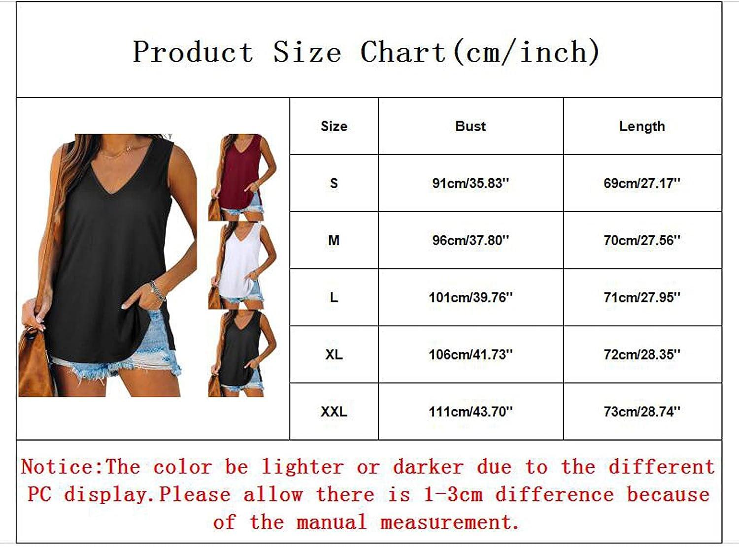 Womens Tank Tops Summer Clearance Loose Fit Pleated Square Neck