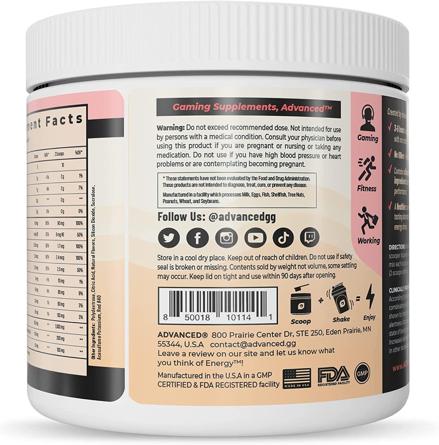 Steel Supplements Hyperade | Advanced Hydration Powder w/Fast Absorbing Electrolytes & Glycogen Formula for Quick Replenishment of Energy & Recovery