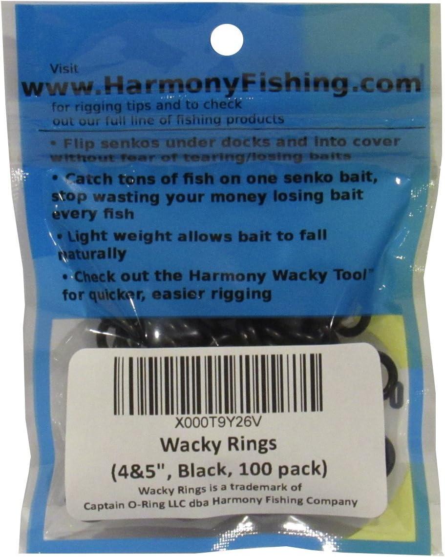  5 Electric Blue/Black Stick Baits Wacky Plastic Worms Bass  Fishing 10 Pack : Sports & Outdoors