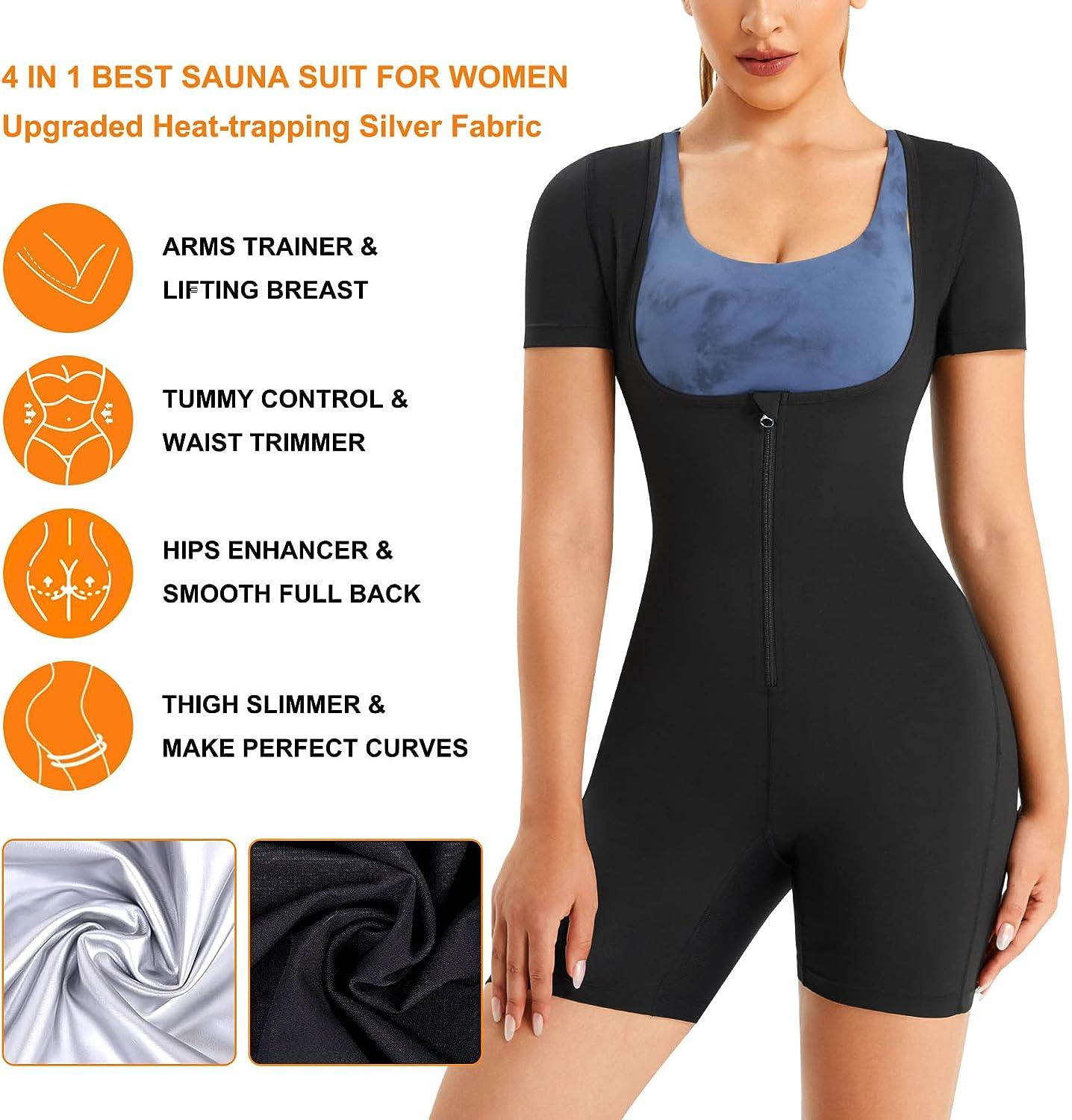 Zipped Sauna Vest SLIMMING BODY SHAPER (LARGE), Model Name/Number