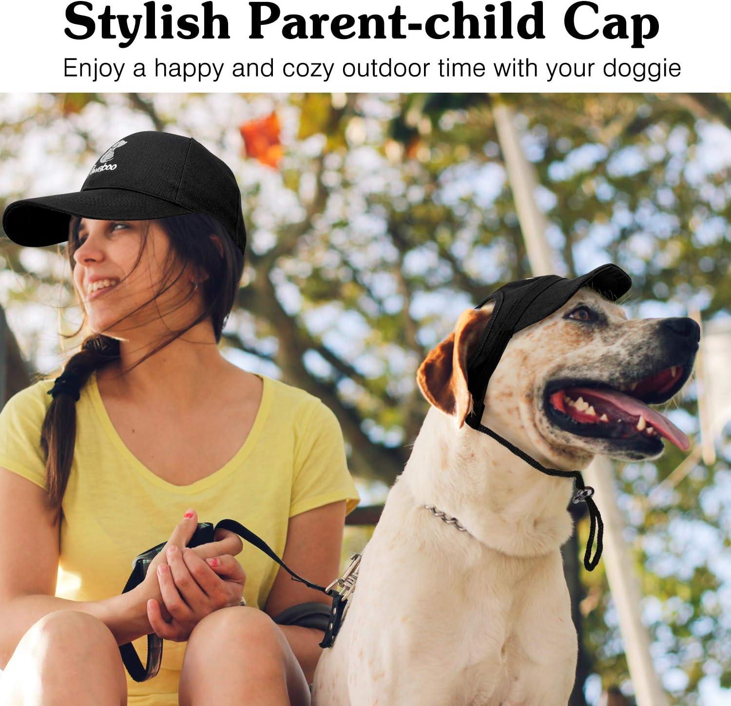 Keep Your Dog Cool & Protected In Style: Adjustable Sun Visor Hat