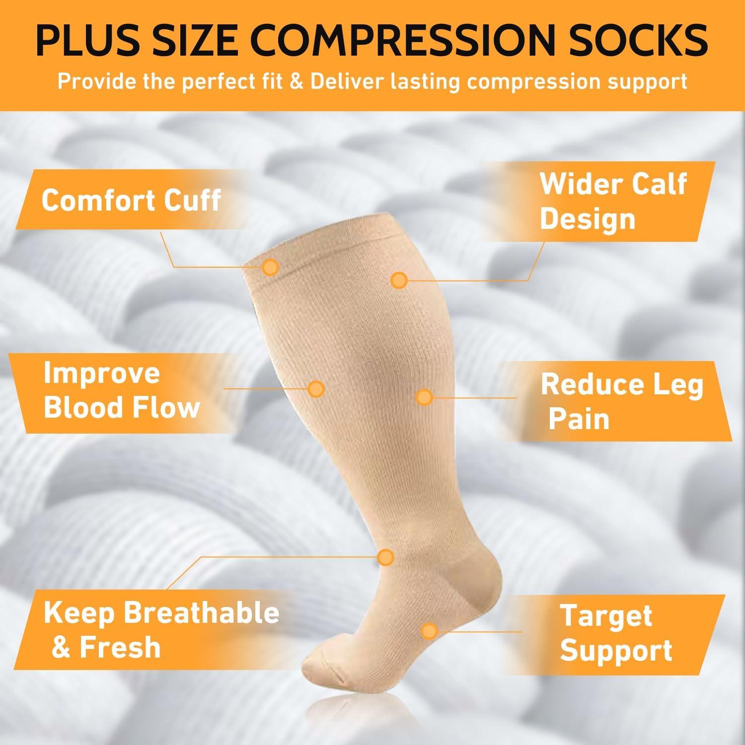 Plus Size Compression Stockings