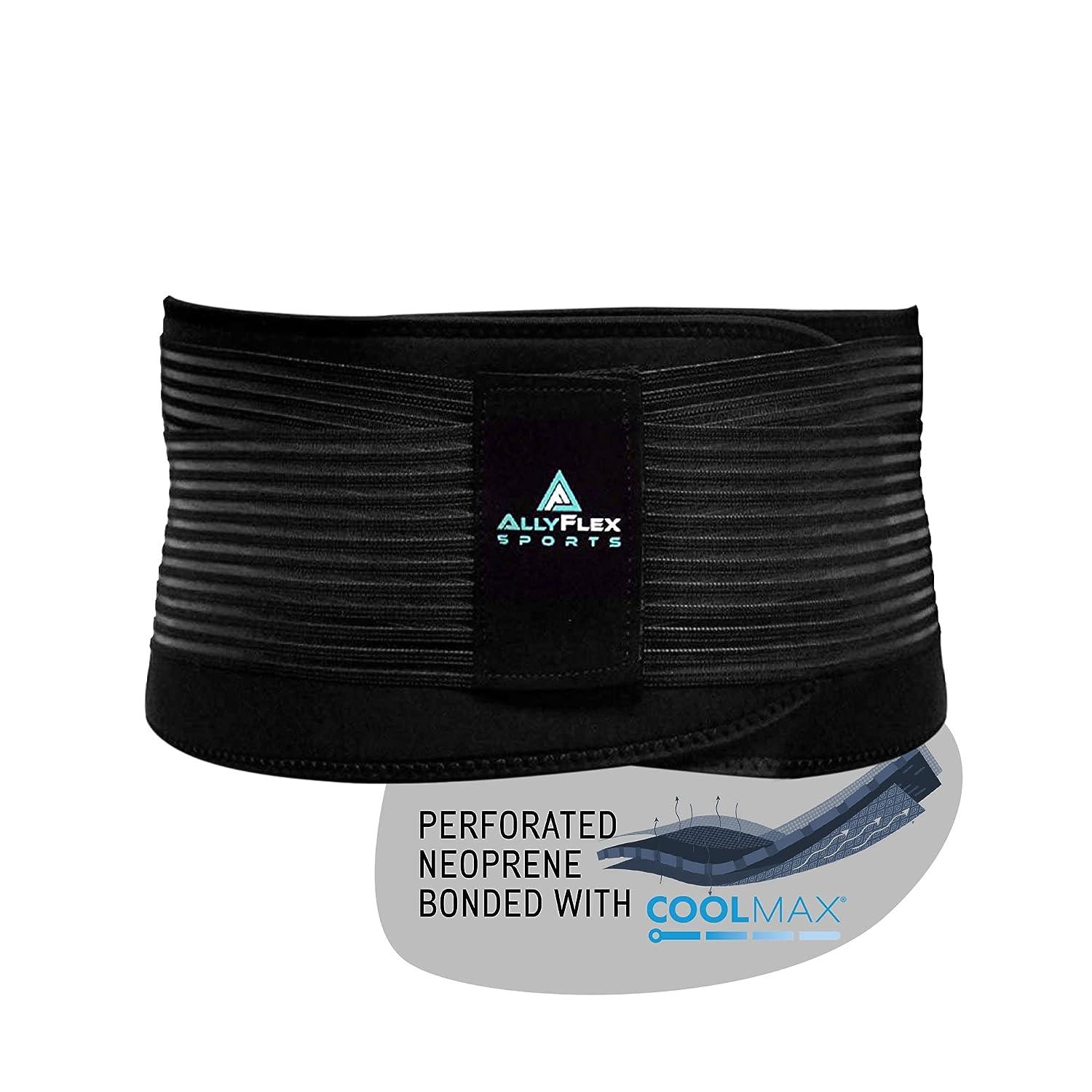 AllyFlex Sports® Women's Lumbar Support Belt: Slim Fit, Breathable, Pa –  NeoAllySports
