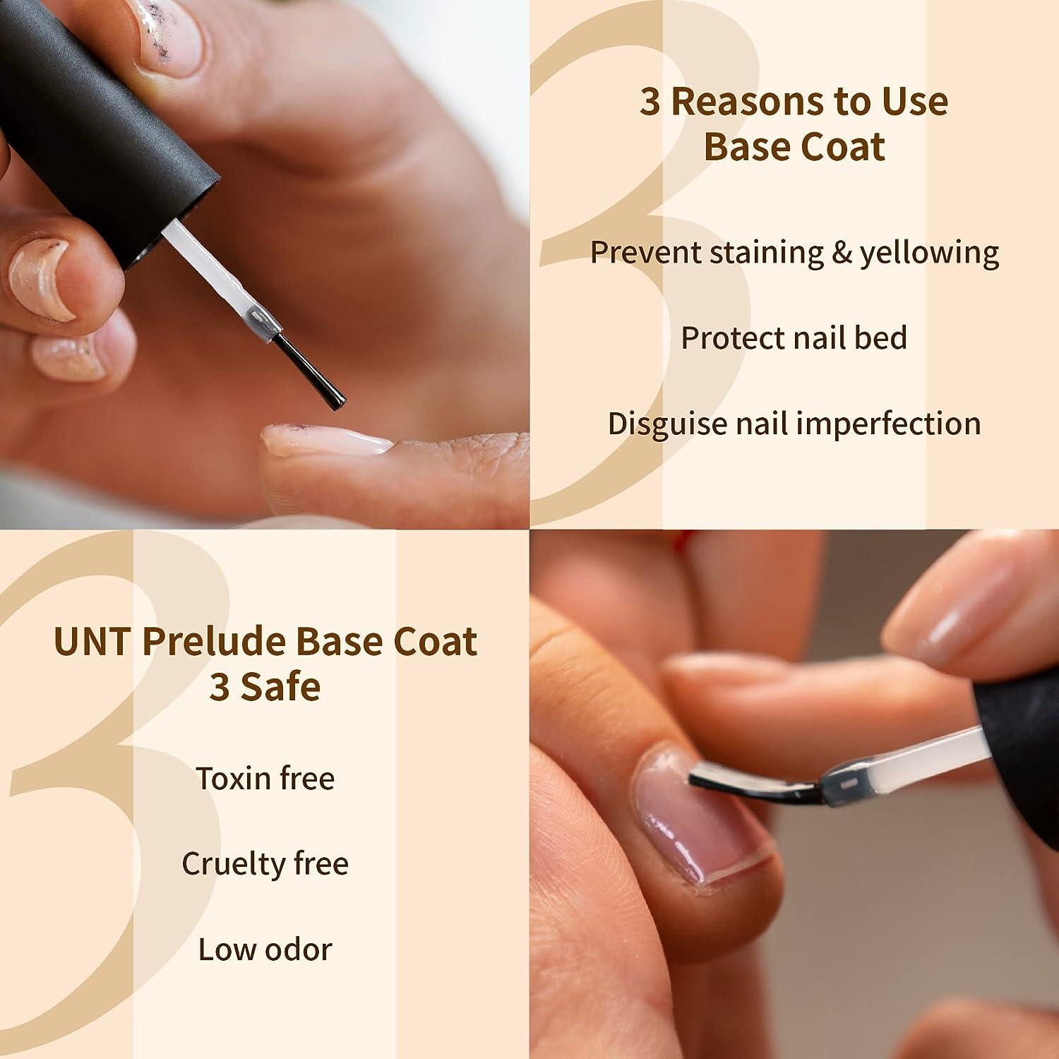 Kodi Professional Rubber Base And Top Coat Gel Polish Uv Led - Base Coat &  Top Coat Set Nails Manicure Kit Gel Nail Polish For Long-Lasting Nails (2 -  Imported Products from