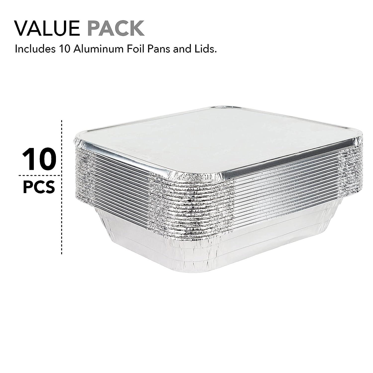 Stock Your Home 9x13 Disposable Aluminum Foil Pans - 30 Pack