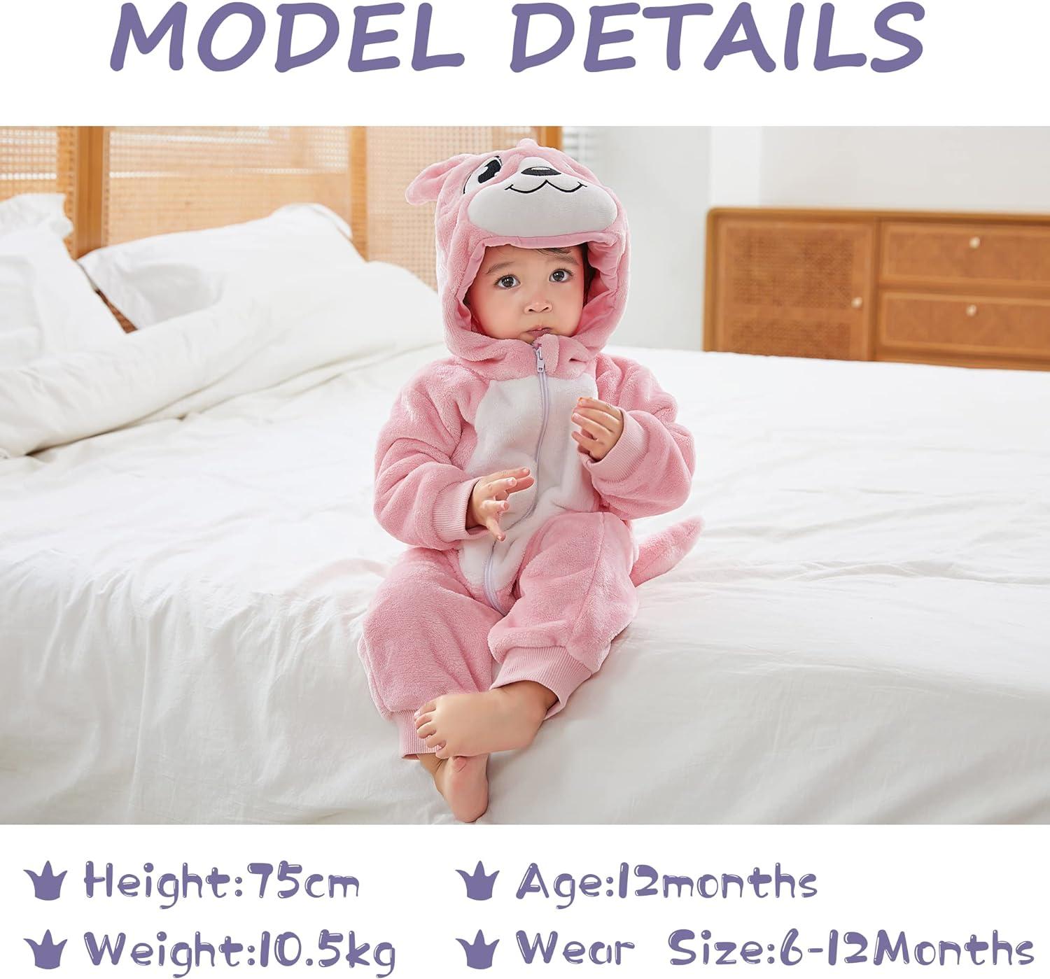 Light Pink Deer Woodland Grow-With-Me Baby Jumpsuit - 3 - 12 Months – Le  Prix Fashion & Consulting