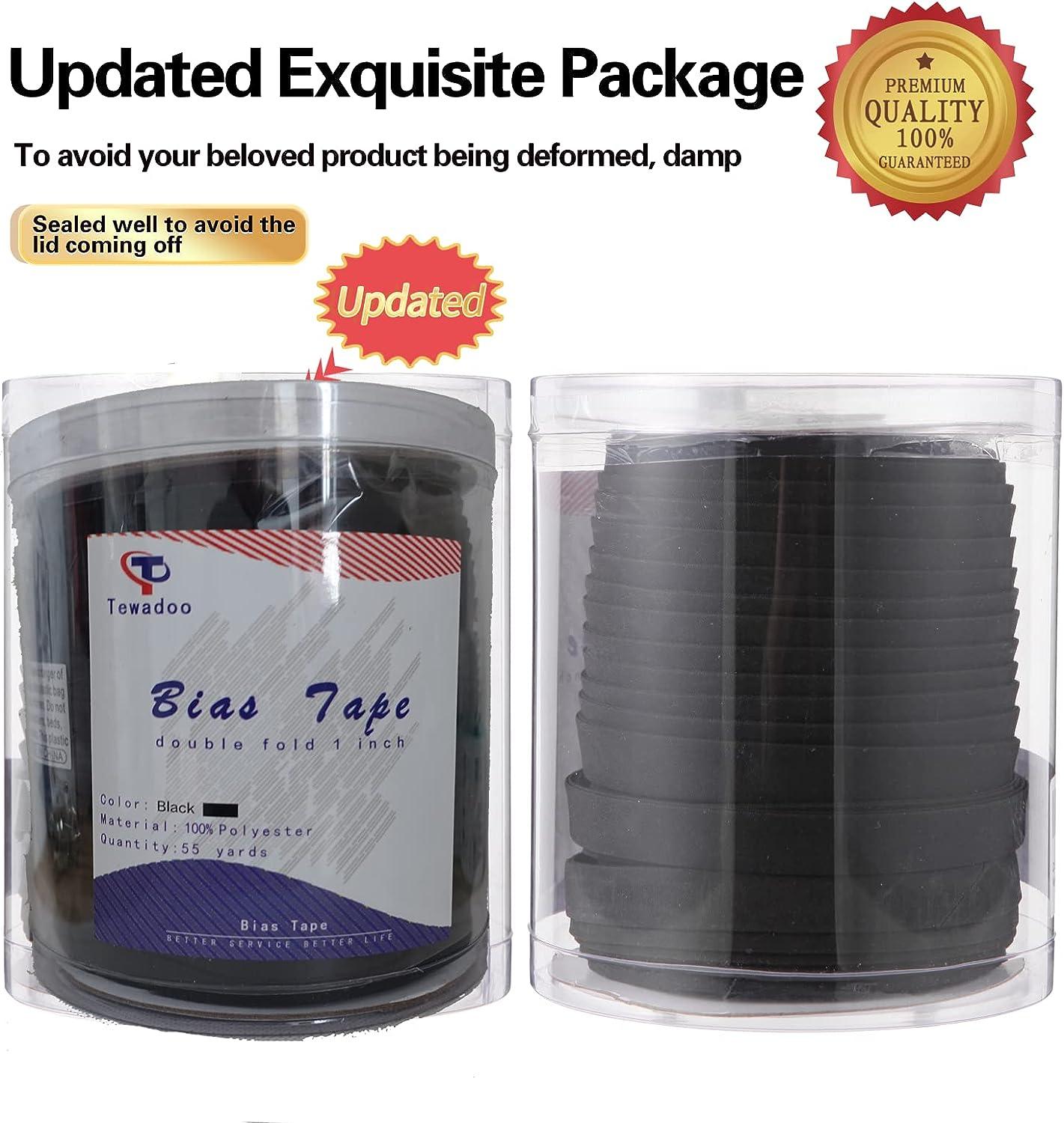 Bias Tape Bias Tape Double Fold 1 Inch Continuous Bulk Bias Tape for Sewing  Q