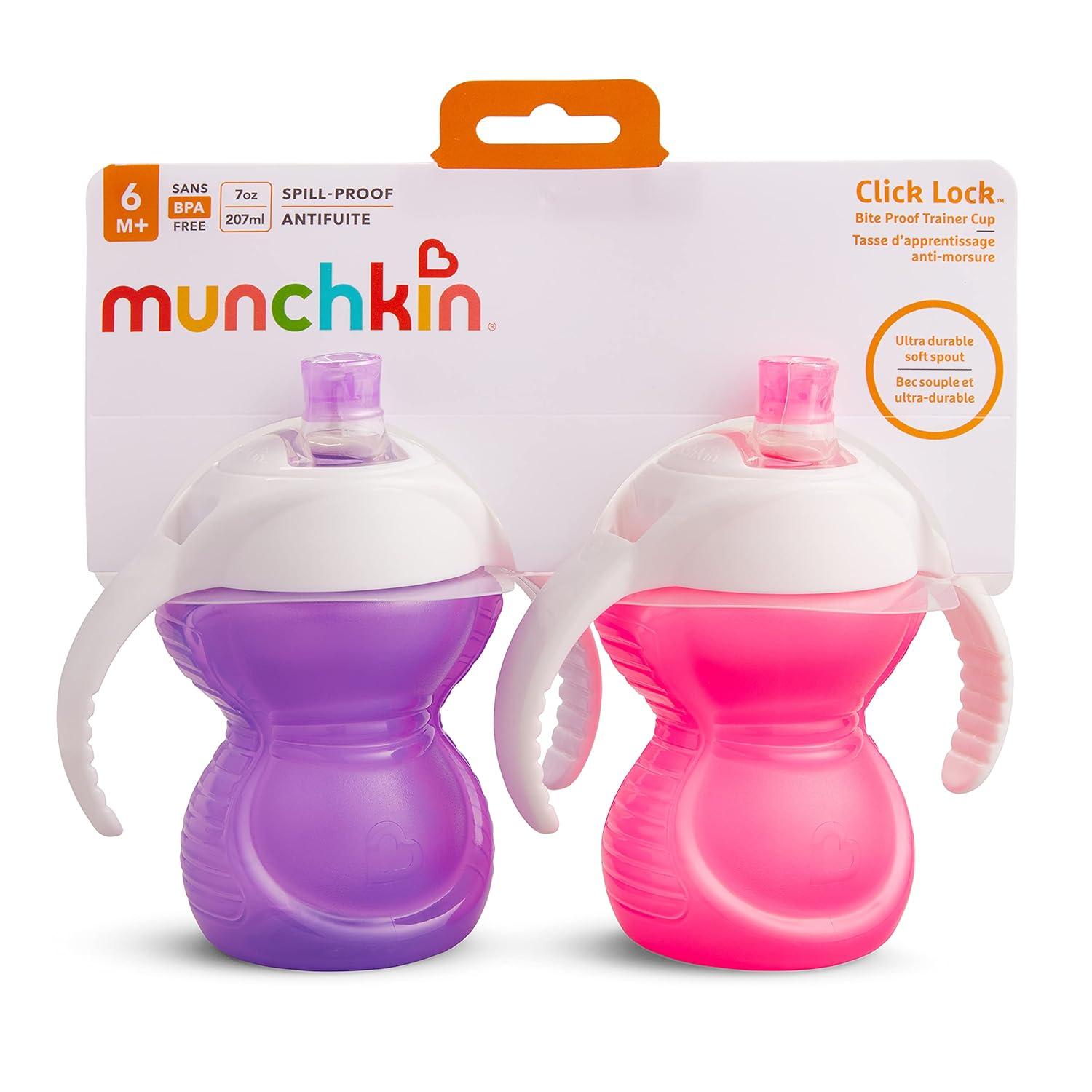 Munchkin Click Lock 9oz Sippy Cup, 2 pk (More Colors) - Parents