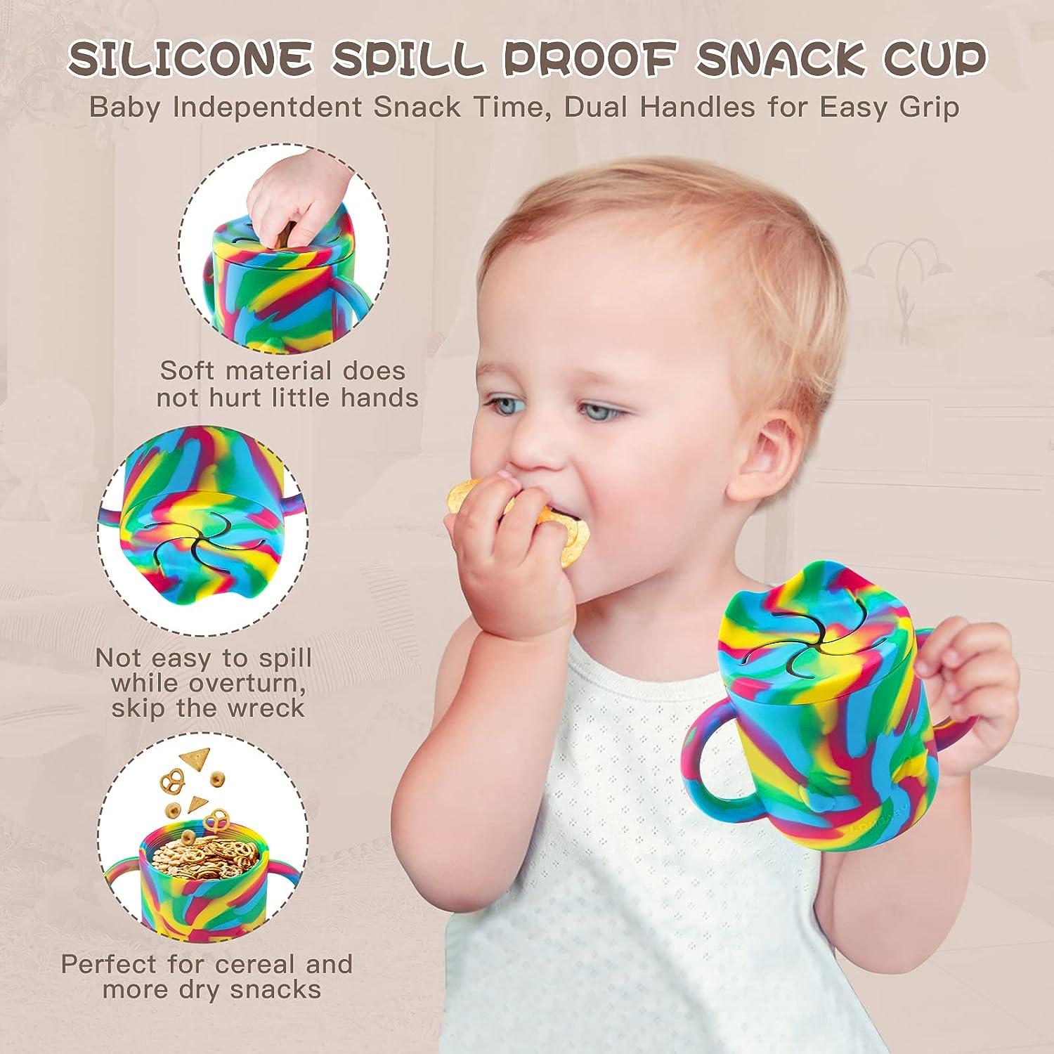 Spill Proof Snack Cups for Toddlers – FEHRNVI