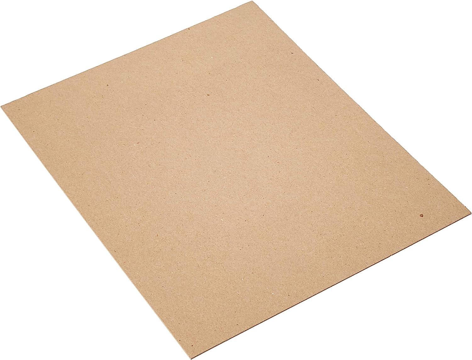 Grafix® White Medium Weight Chipboard Sheets, 25 Sheets
