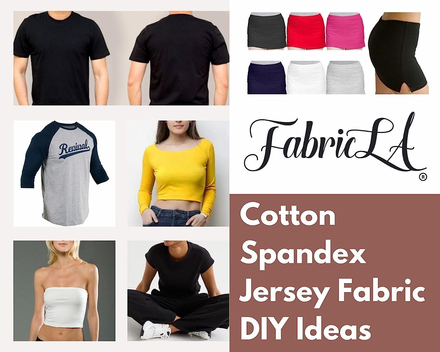 4-way Stretch Soft Cotton Spandex Fabric Jersey Knit Bestseller