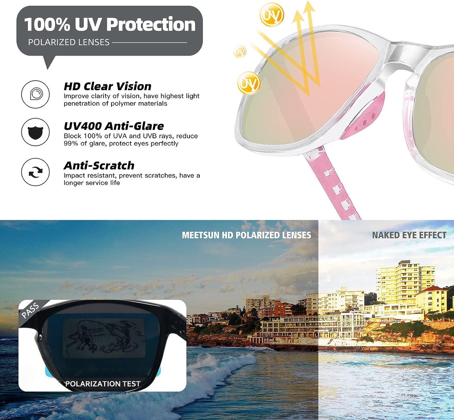 Meetsun Polarized Sunglasses For Men Women Sports Driving Fishing Glasses Uv400 Protection