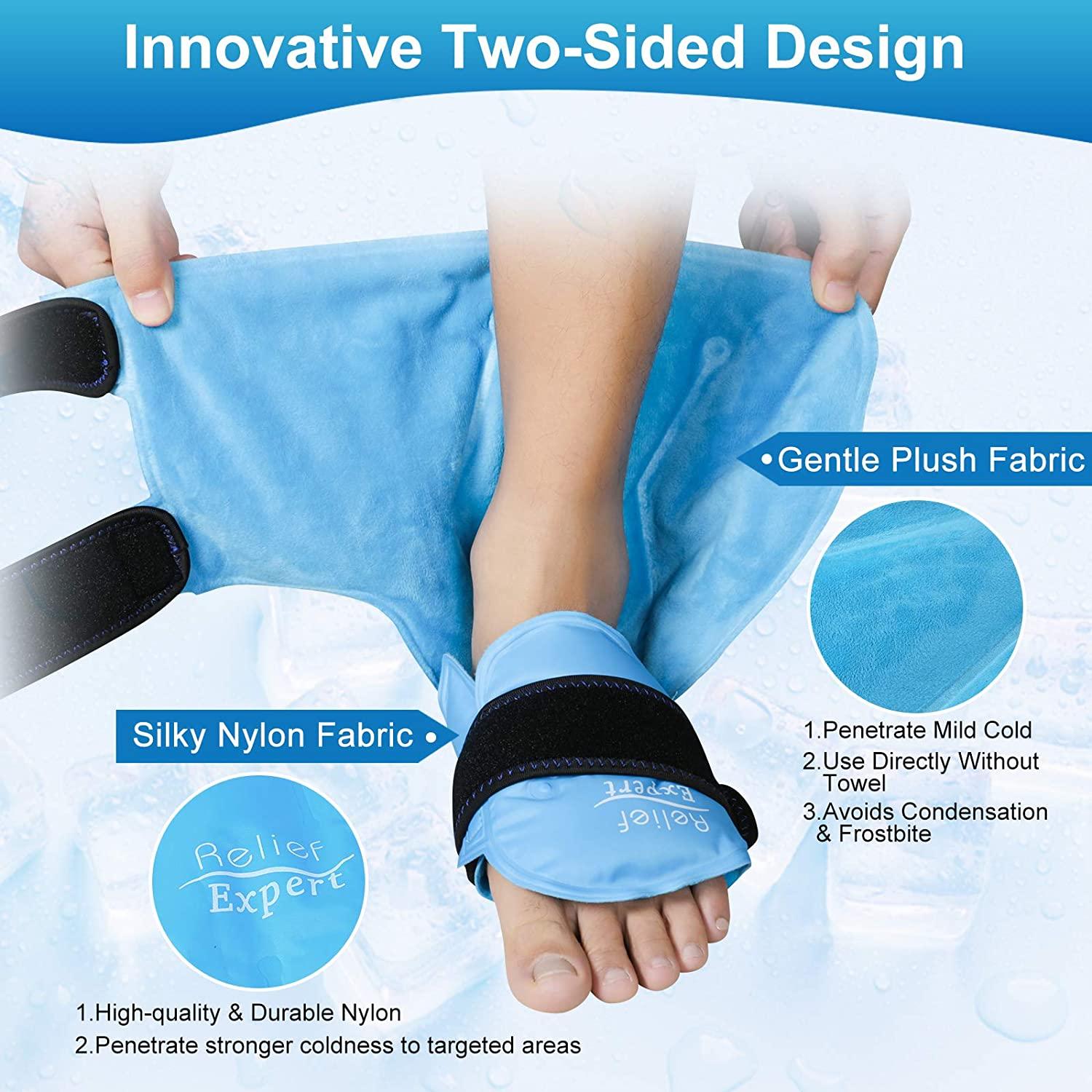 Relief Expert Ankle Ice Pack Wrap for Injuries India