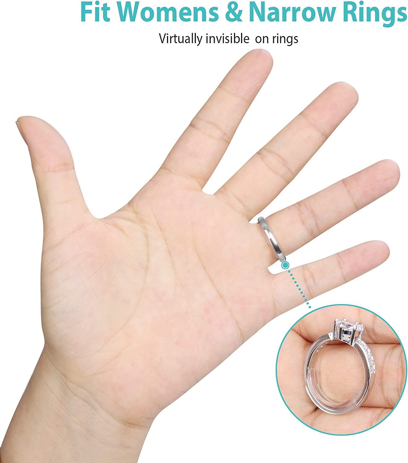 2Sheets Size Spacer Attractive Ring Size Adjuster Invisible