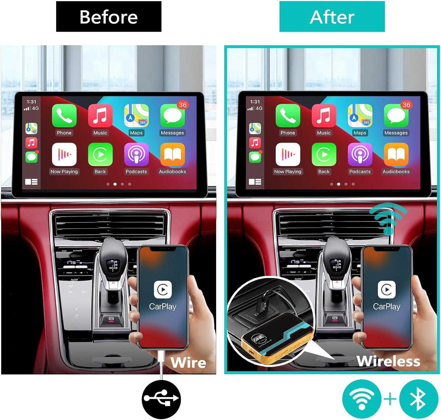 CarPlay AI Box The Magic Box Wireless Android Auto Multimedia