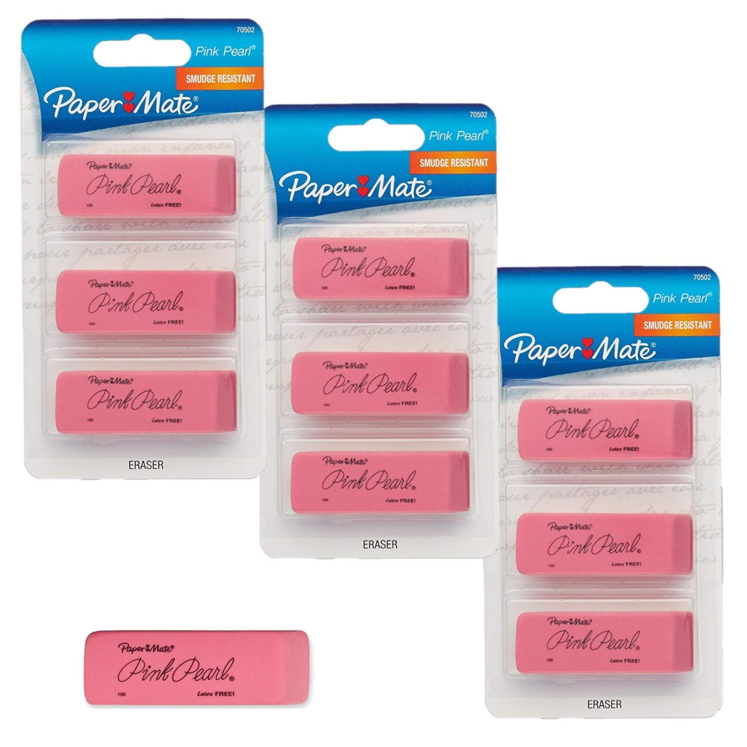 Pink Pearl Medium eraser each