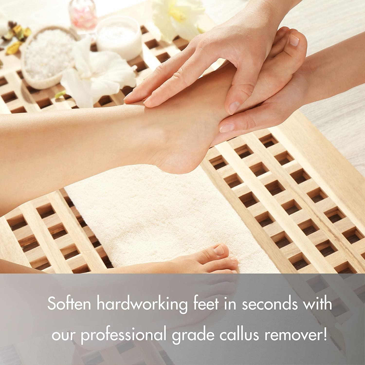 SPA REDI - Callus Remover for Feet Gel, Mint and Eucalyptus, 128