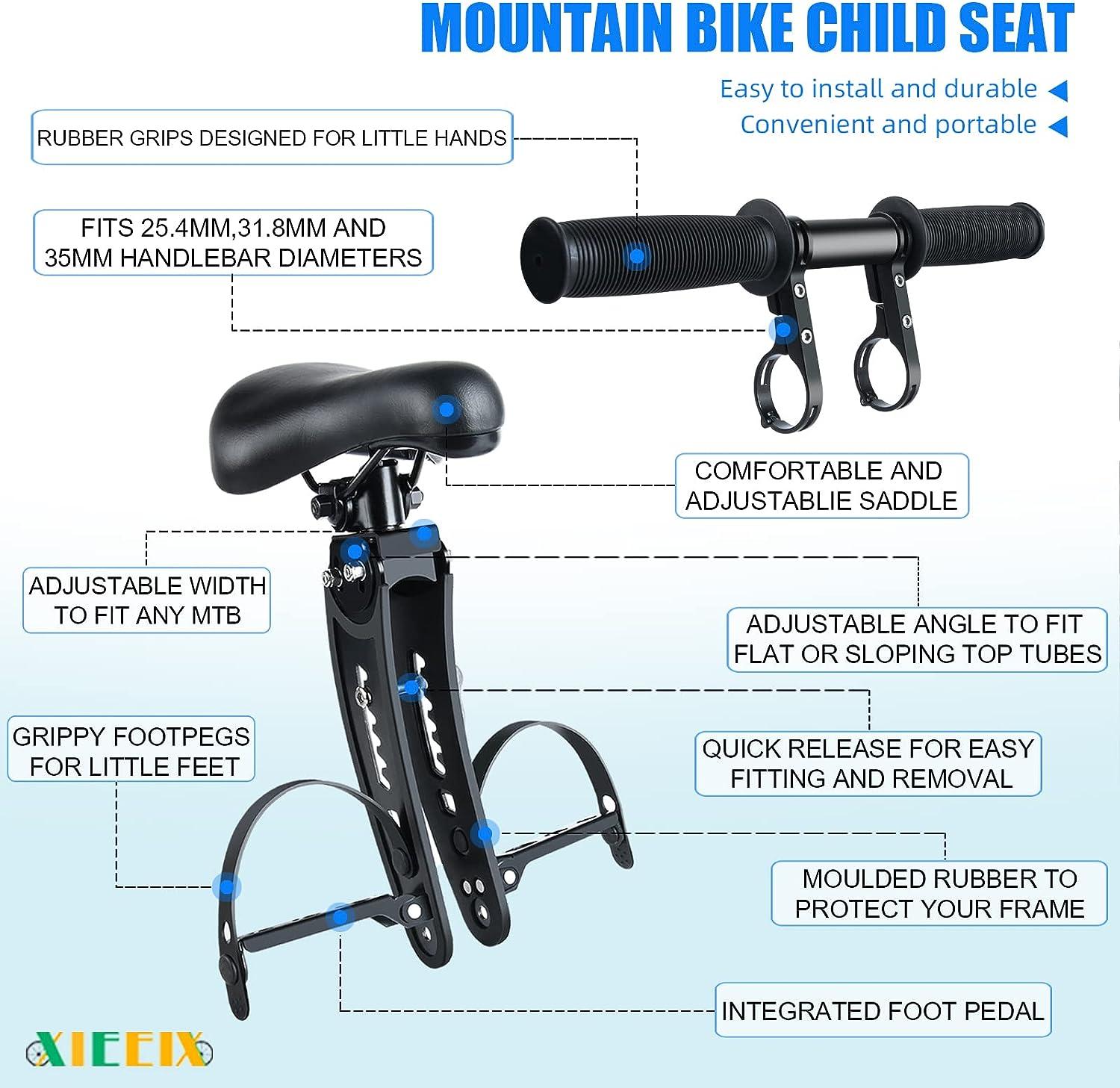 How Safe Is a Front Mount Child Bike Seat? - Do Little Bike Seats
